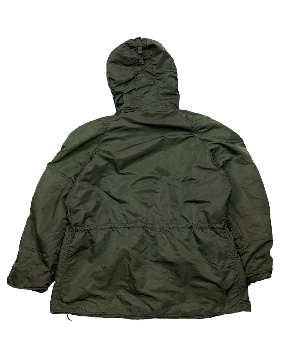 Alpha Industries Vintage 80s Alpha Industries Bomber Fur Flight Jacket Size US L / EU 52-54 / 3 - 5 Thumbnail