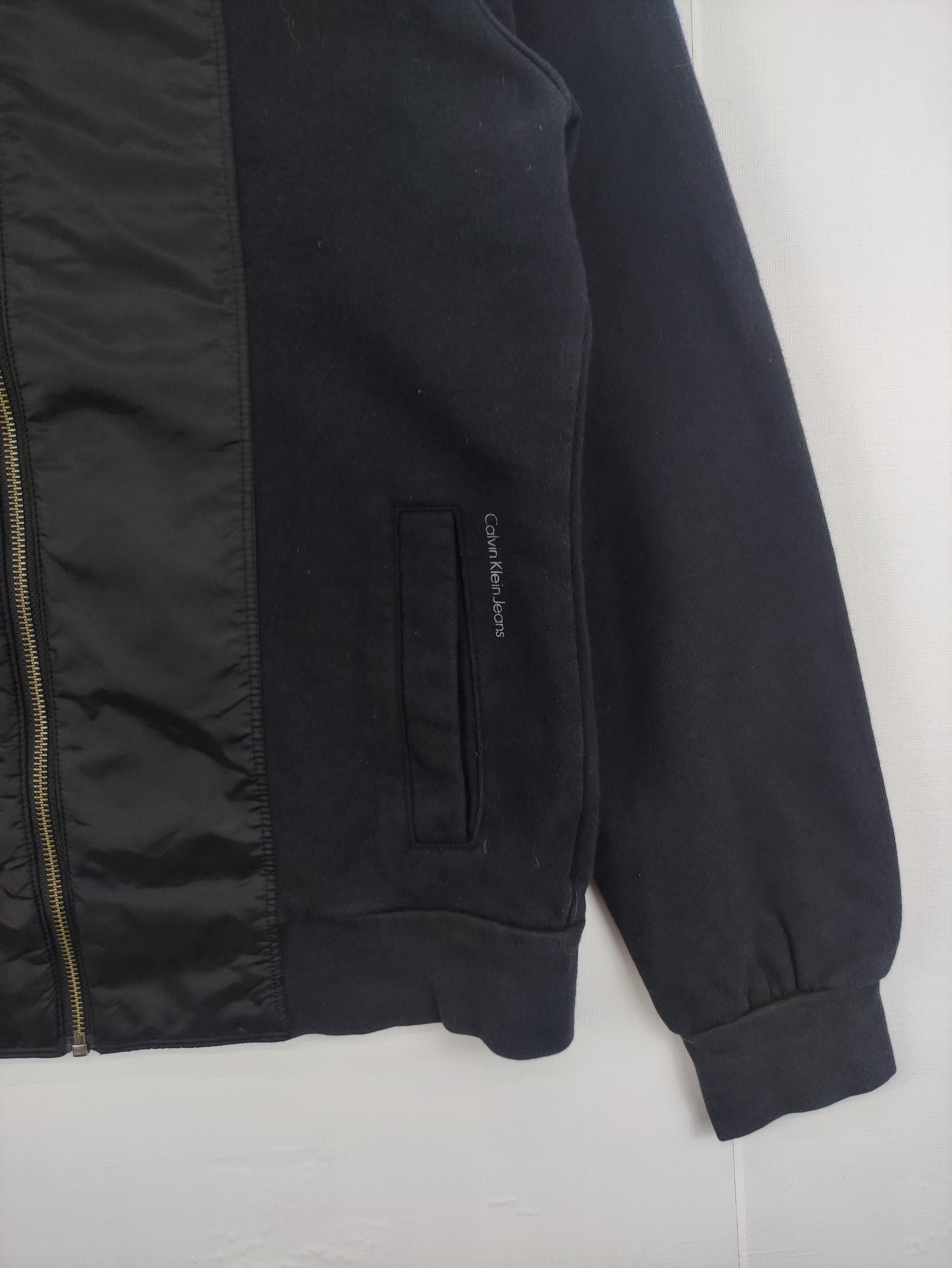 Calvin Klein Vintage Calvin Klein Jeans Sweater Jacket Zipper Size US M / EU 48-50 / 2 - 2 Thumbnail