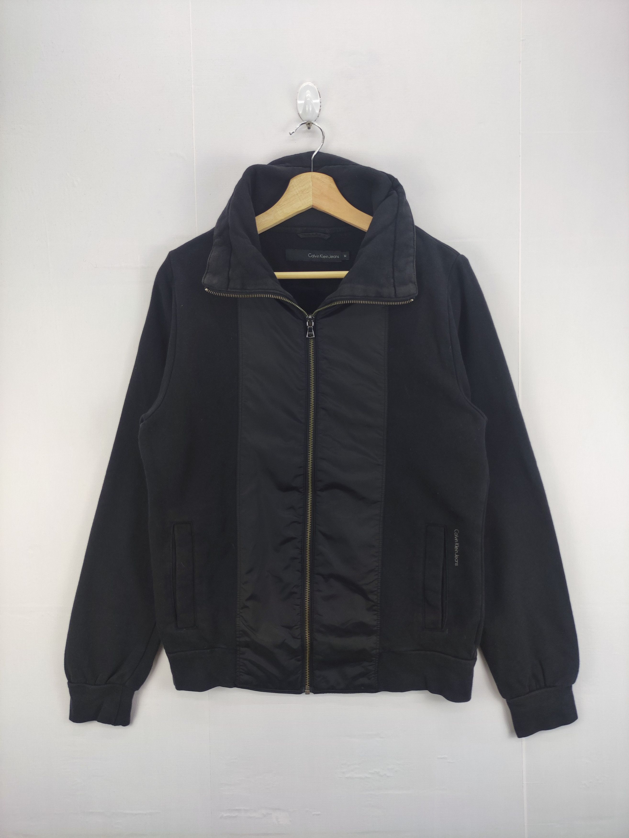 Calvin Klein Vintage Calvin Klein Jeans Sweater Jacket Zipper Size US M / EU 48-50 / 2 - 1 Thumbnail