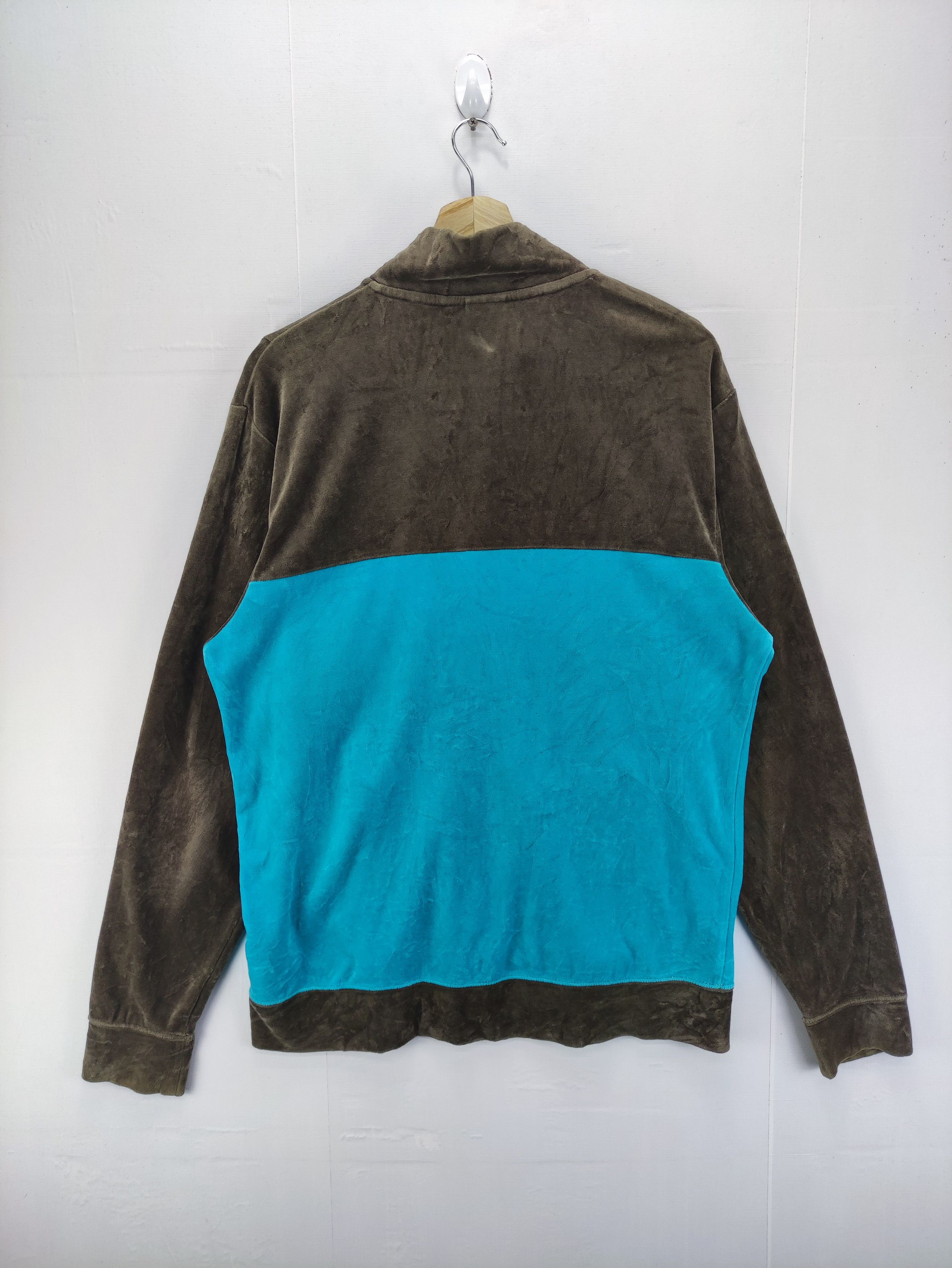 Nike Vintage Nike Sportswear Velvet Sweater Zipper Grailed