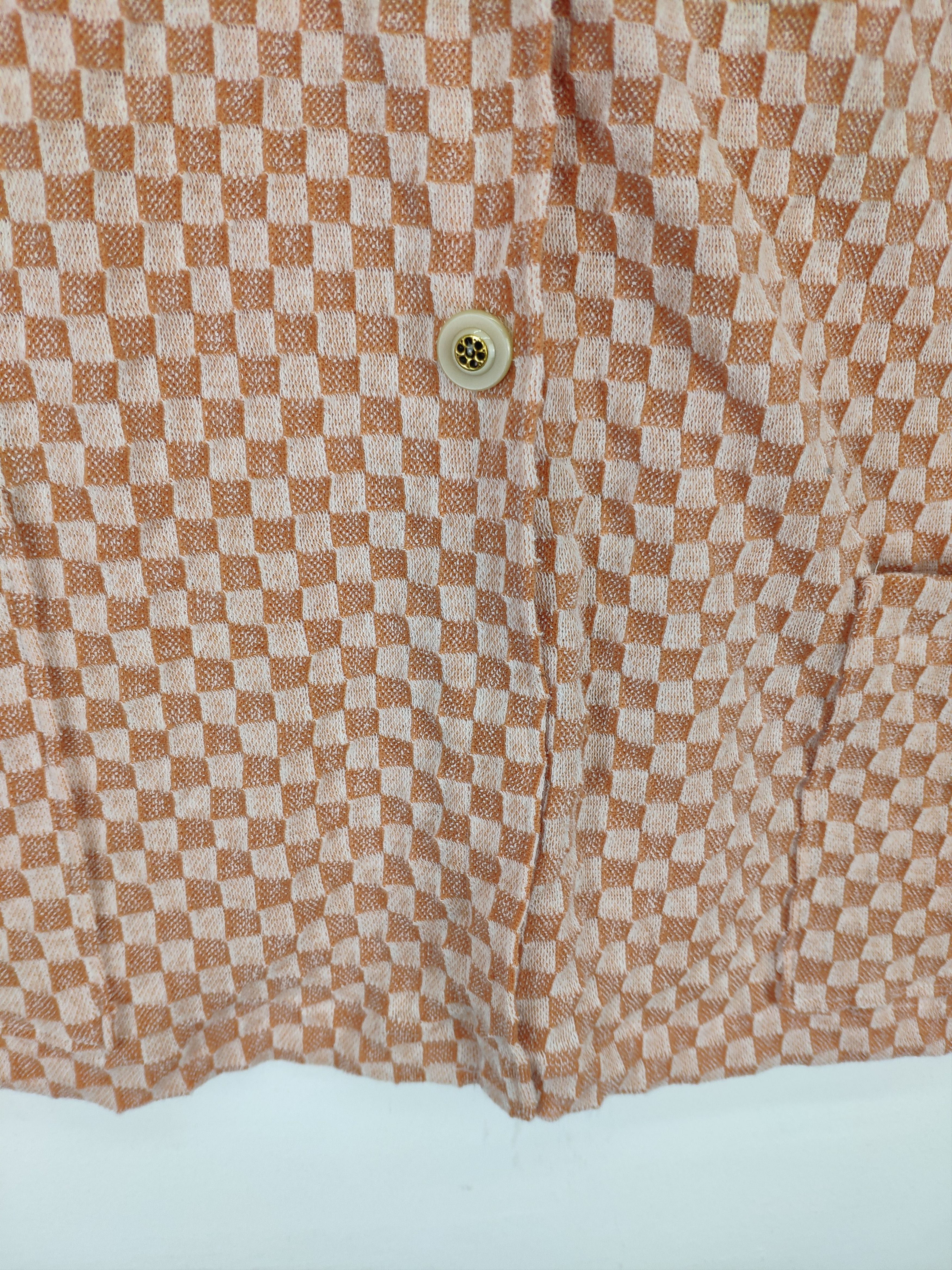 Japanese Brand Vintage Plaid Cardigan Cropped Unbranded Chanel Style Size XS / US 0-2 / IT 36-38 - 8 Thumbnail