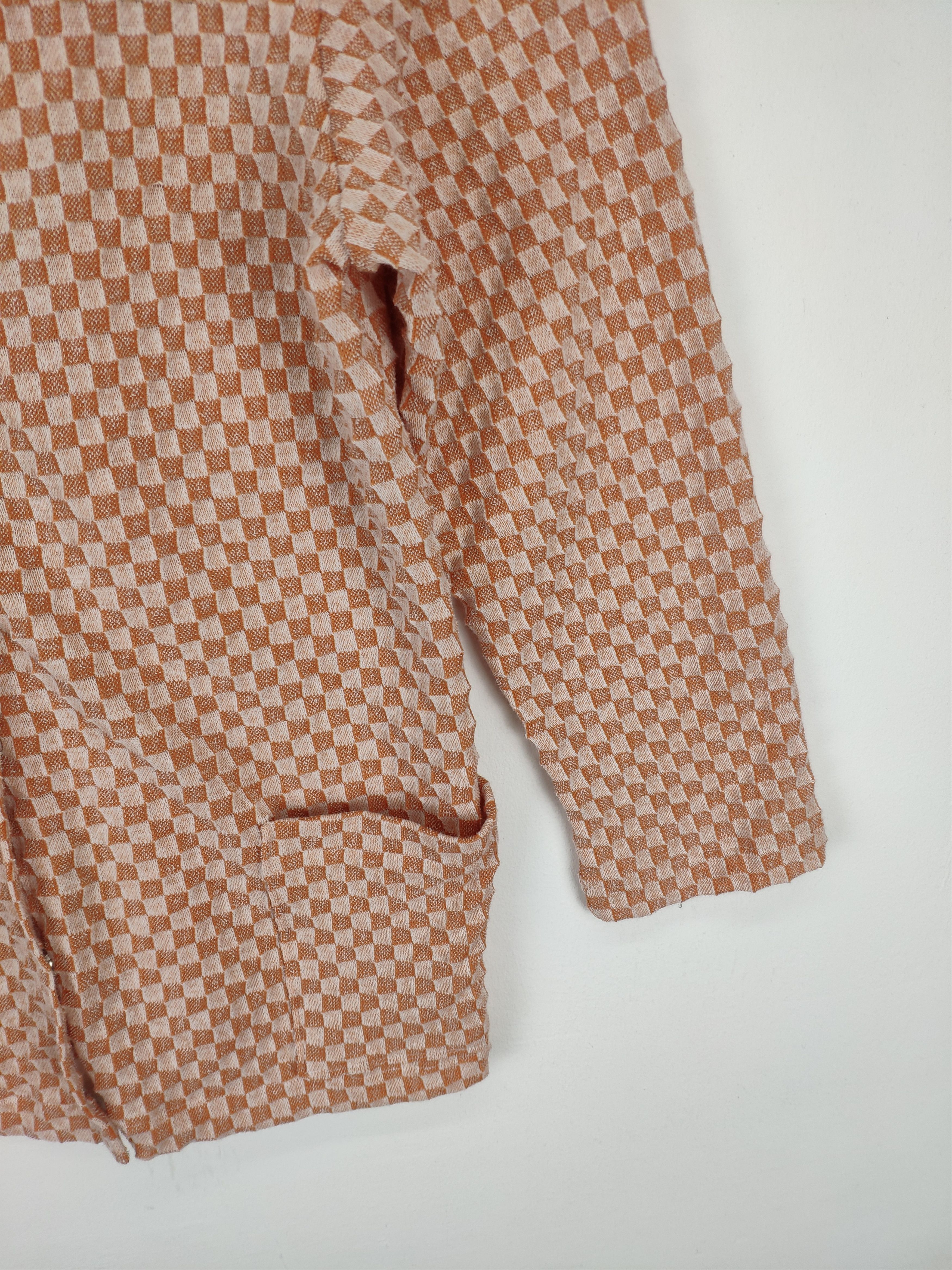 Japanese Brand Vintage Plaid Cardigan Cropped Unbranded Chanel Style Size XS / US 0-2 / IT 36-38 - 7 Thumbnail