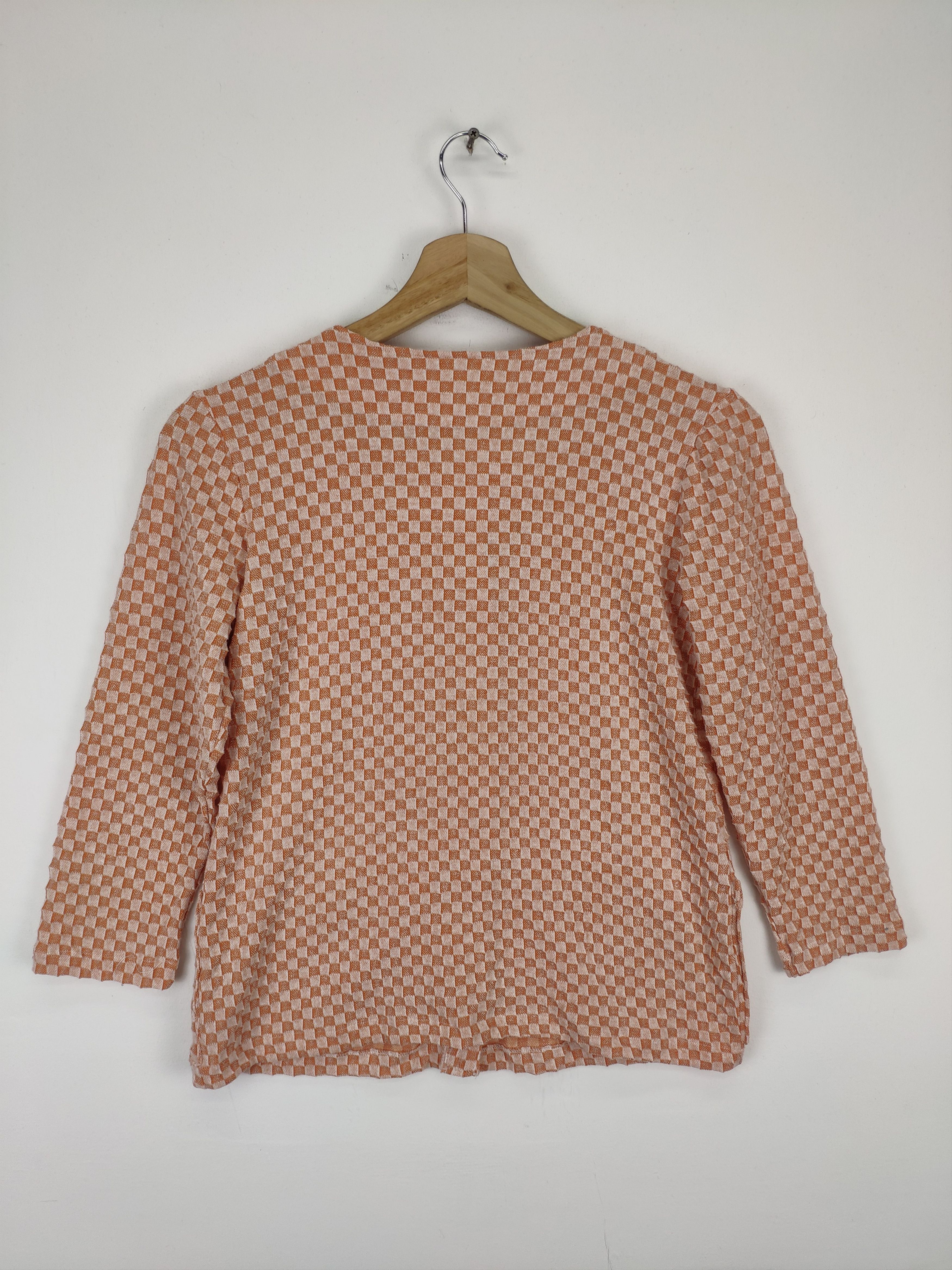 Japanese Brand Vintage Plaid Cardigan Cropped Unbranded Chanel Style Size XS / US 0-2 / IT 36-38 - 11 Thumbnail