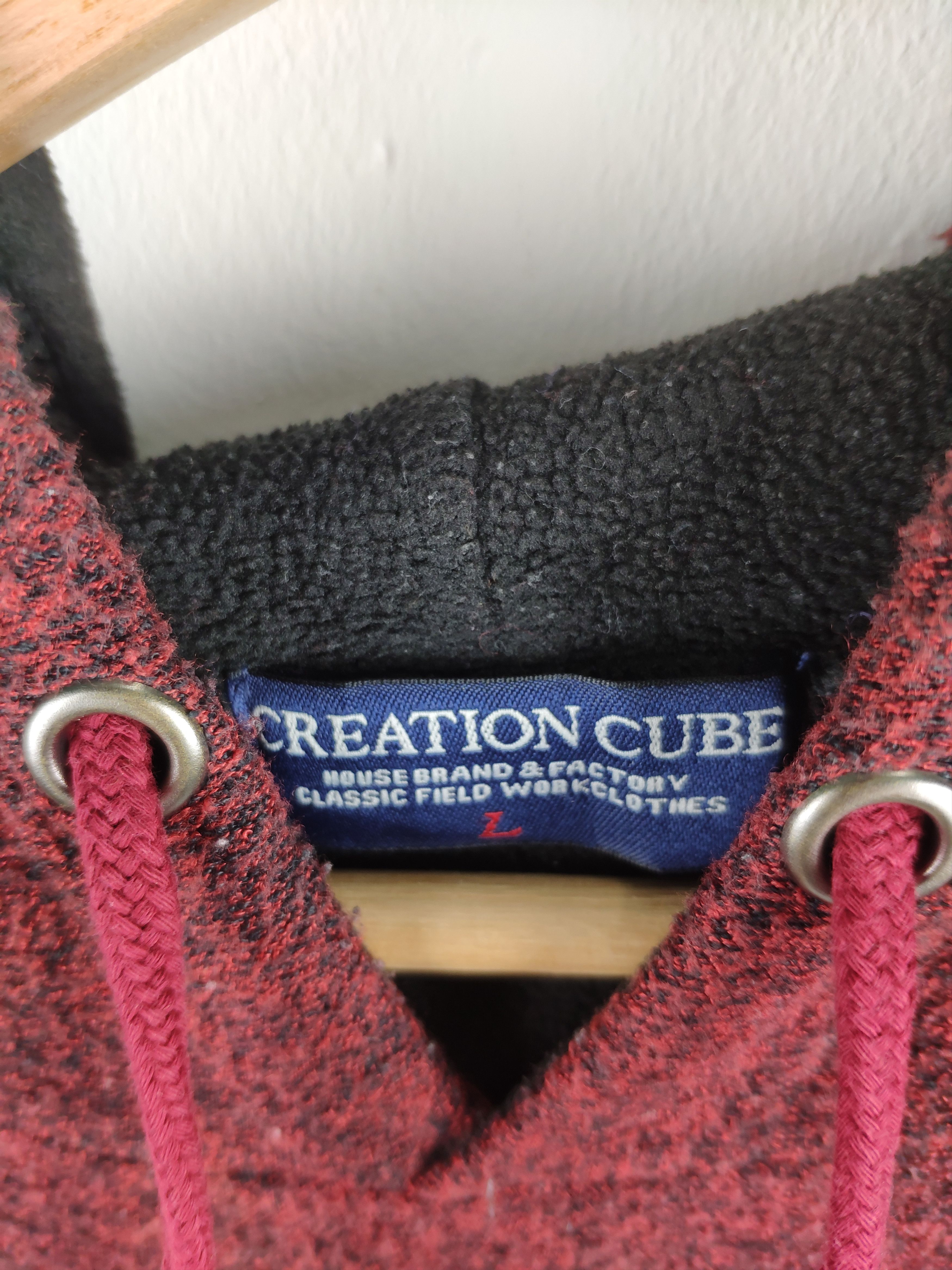 Japanese Brand × Vintage Vintage Hoodie Pullover Creation Cube Size US M / EU 48-50 / 2 - 2 Thumbnail