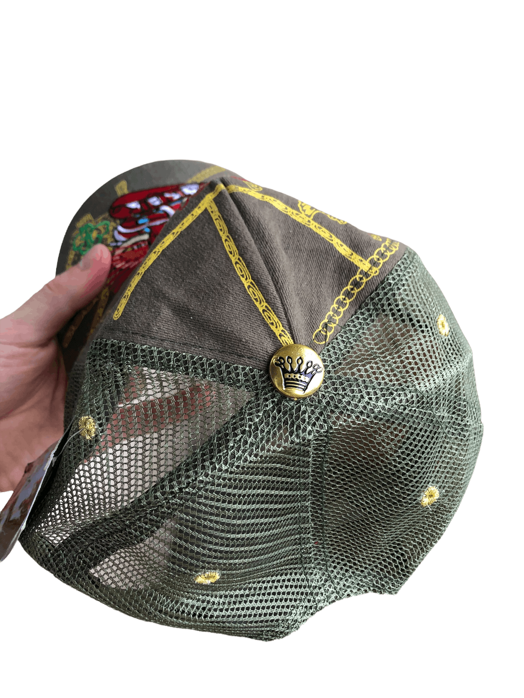 Christian Audigier × Ed Hardy Ed Hardy Audigier Heart Tiger Cap Excellent Drill y2k Hype Size ONE SIZE - 5 Thumbnail