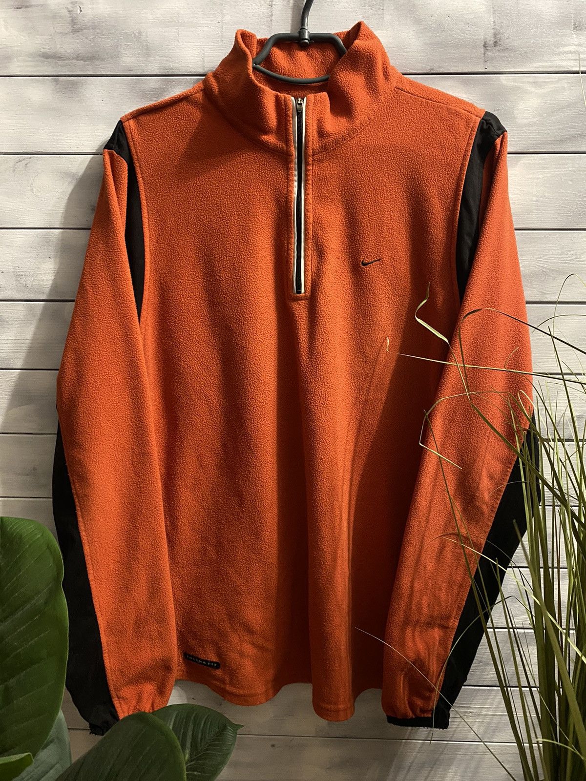 Nike Rare Vintage 1/3 zip fleece Nike. Y2K outdoor style. Size US XL / EU 56 / 4 - 1 Thumbnail
