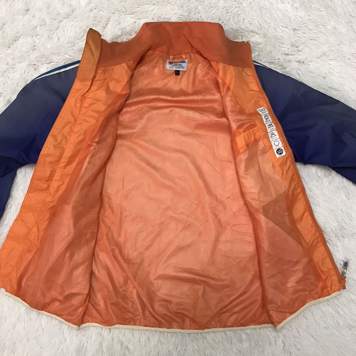 Union LA Union 76 Lubricants USC Limited Zipper Tape Sleeve Jacket Size US L / EU 52-54 / 3 - 18 Thumbnail