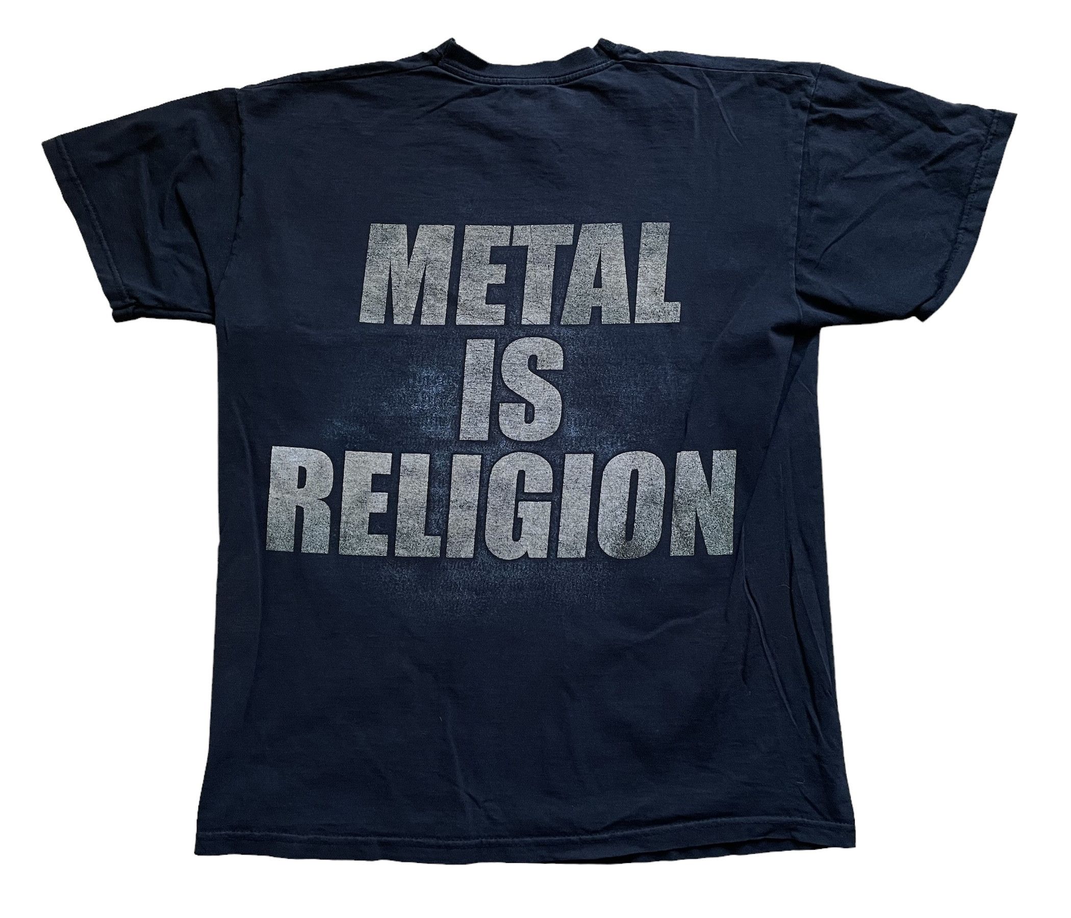 Band Tees × Vintage Powerwolf Metal Is Religion Vintage Shirt Jersey Tee Rare Size US M / EU 48-50 / 2 - 2 Thumbnail