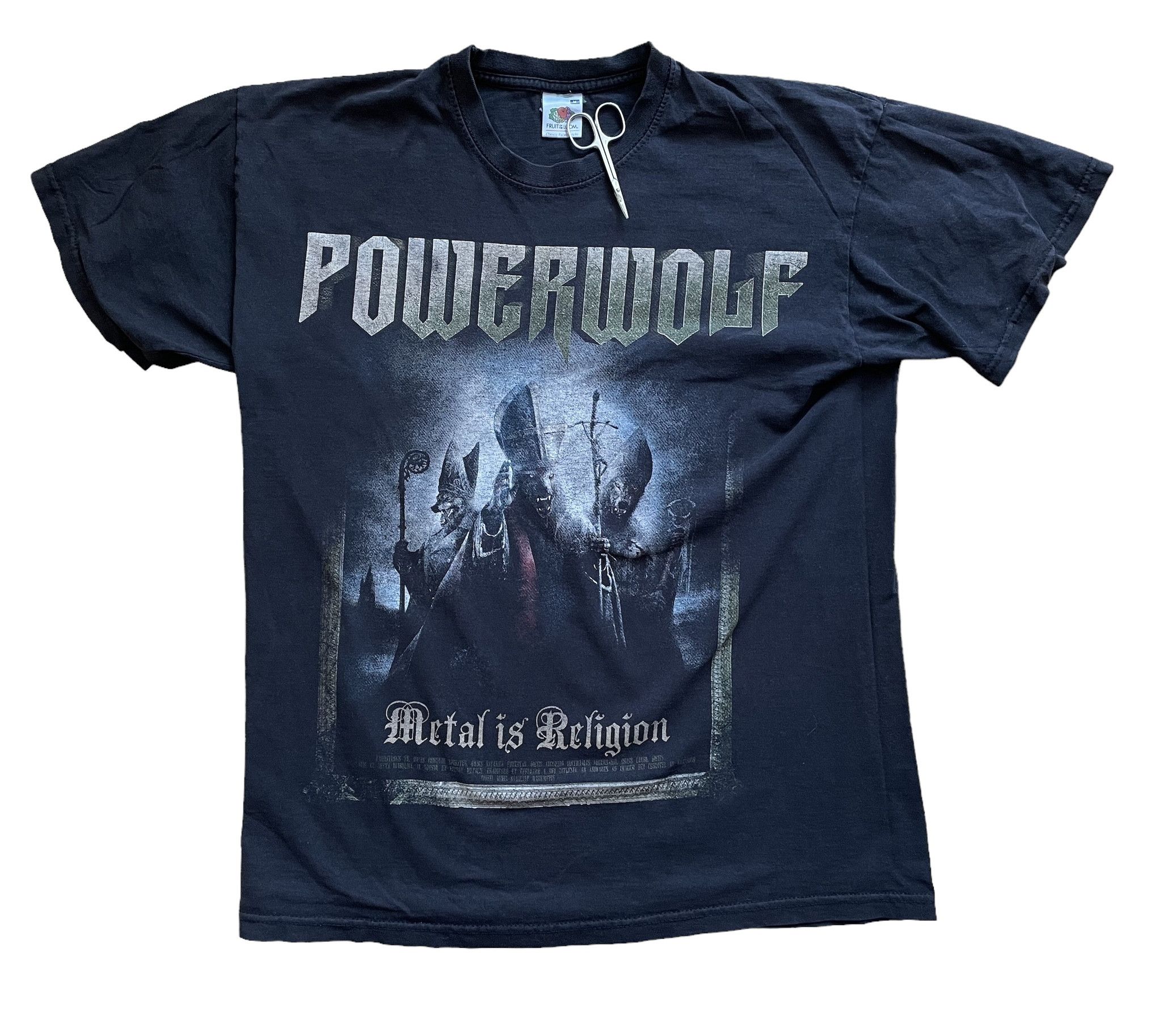Band Tees × Vintage Powerwolf Metal Is Religion Vintage Shirt Jersey Tee Rare Size US M / EU 48-50 / 2 - 1 Thumbnail