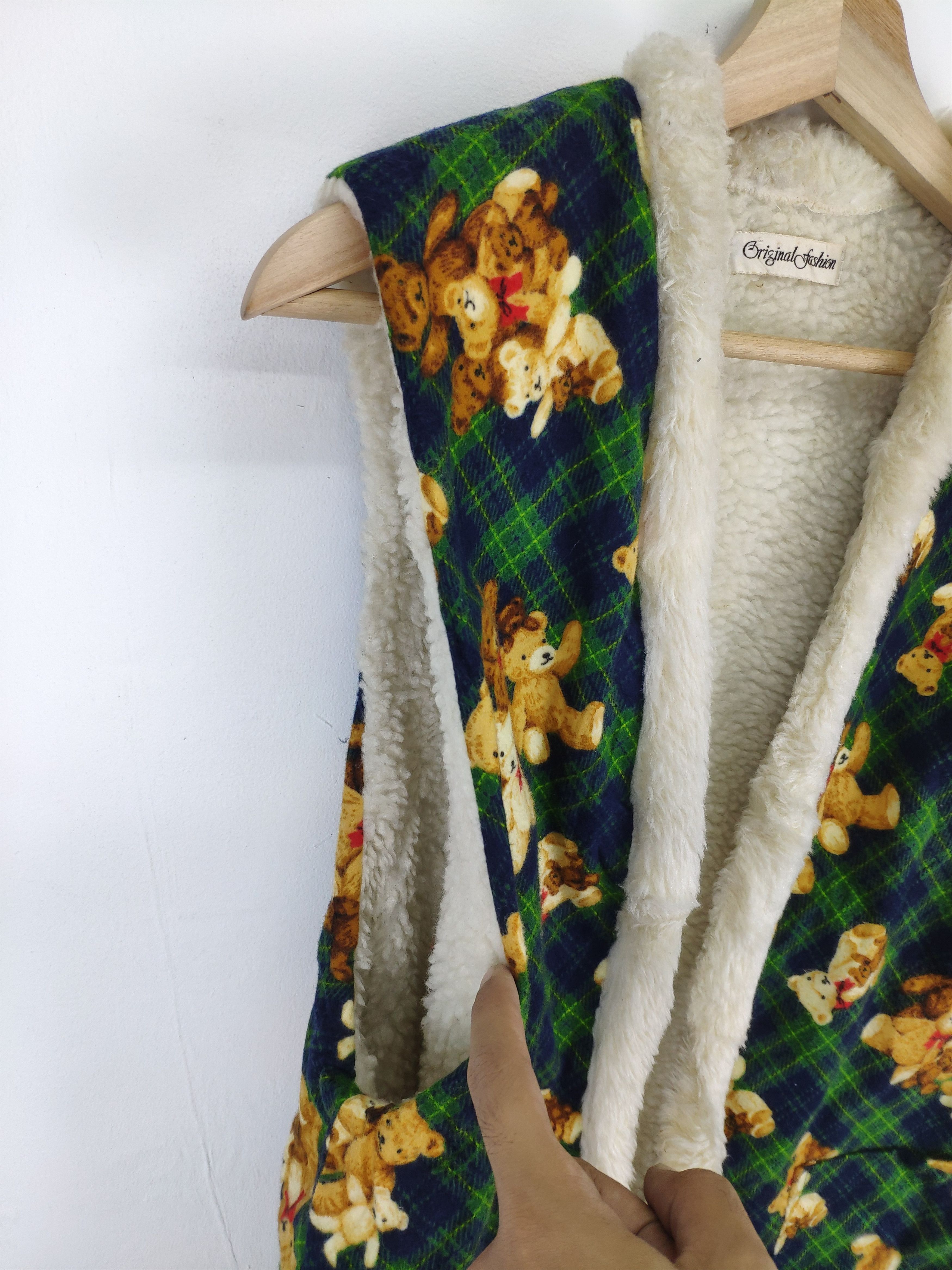 Vintage Vintage Vest Cardigan Lining Sherpa Polo Bear Style Size US M / EU 48-50 / 2 - 7 Thumbnail