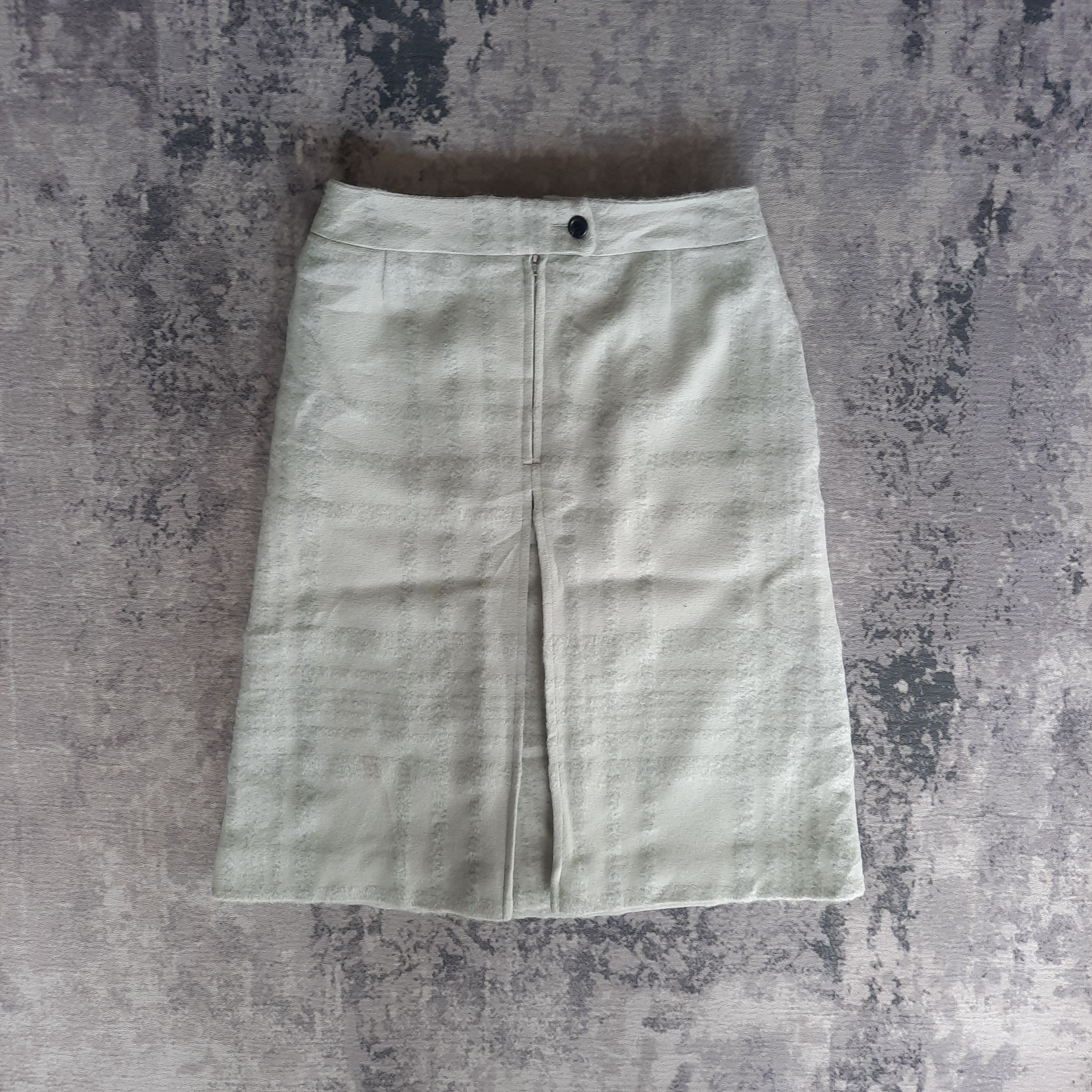 Trussardi 🔥Vintage trussardi checked wool skirt Size 28" / US 6 / IT 42 - 2 Thumbnail