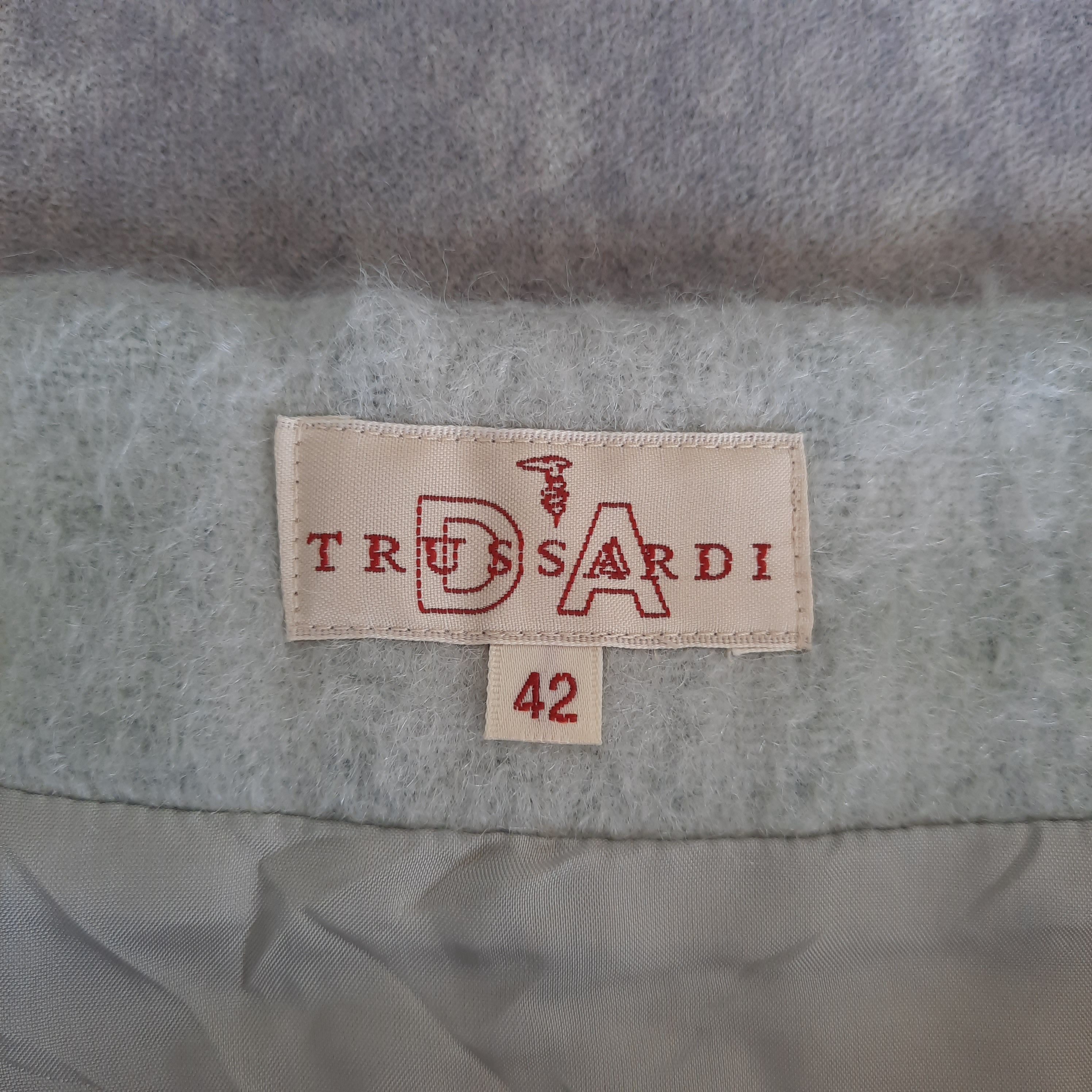 Trussardi 🔥Vintage trussardi checked wool skirt Size 28" / US 6 / IT 42 - 4 Thumbnail