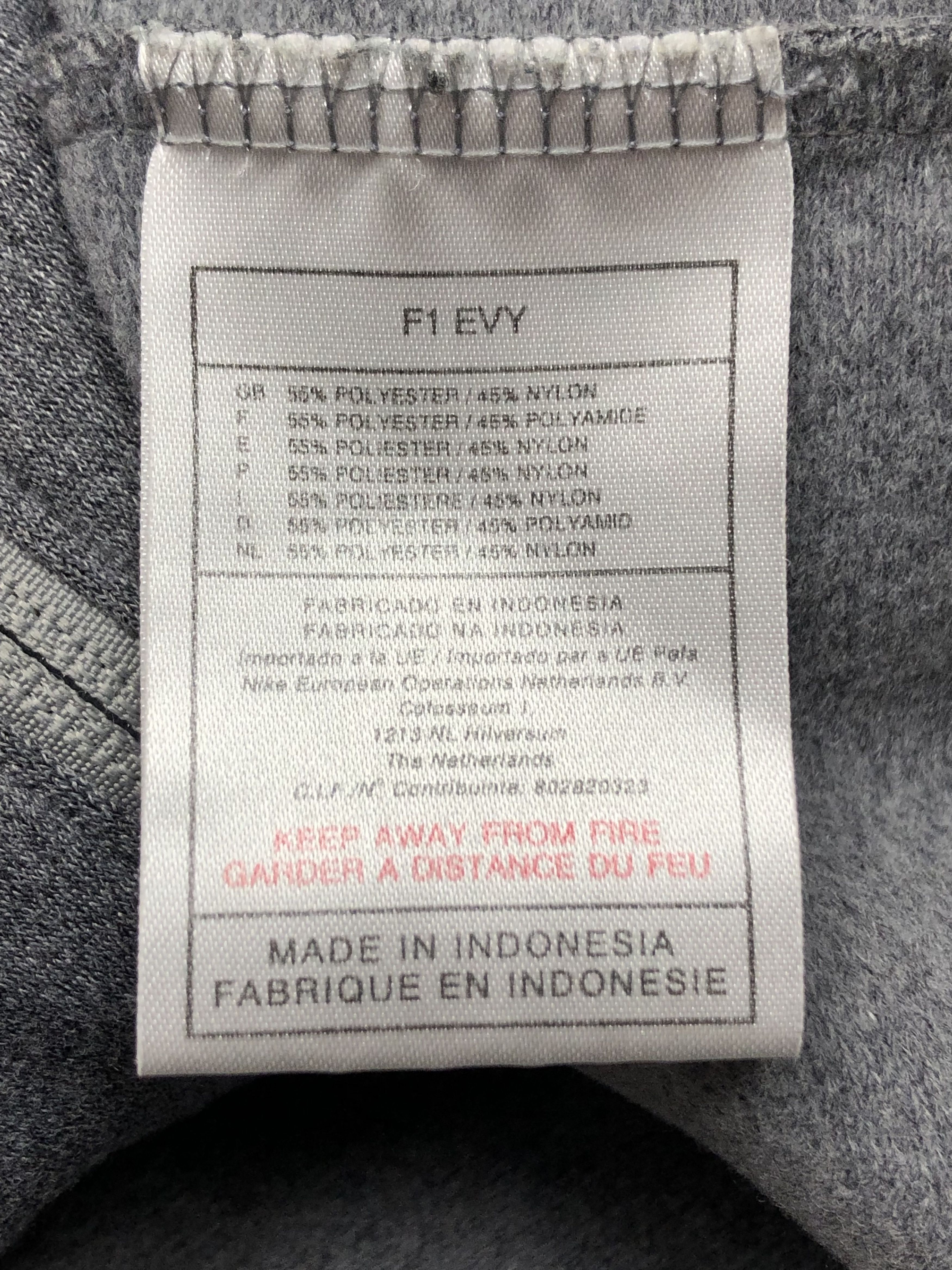 Nike × Vintage Vintage Nike Sweatshirt Full Zip Big Logo Y2K Hype Rare Size US XS / EU 42 / 0 - 10 Thumbnail