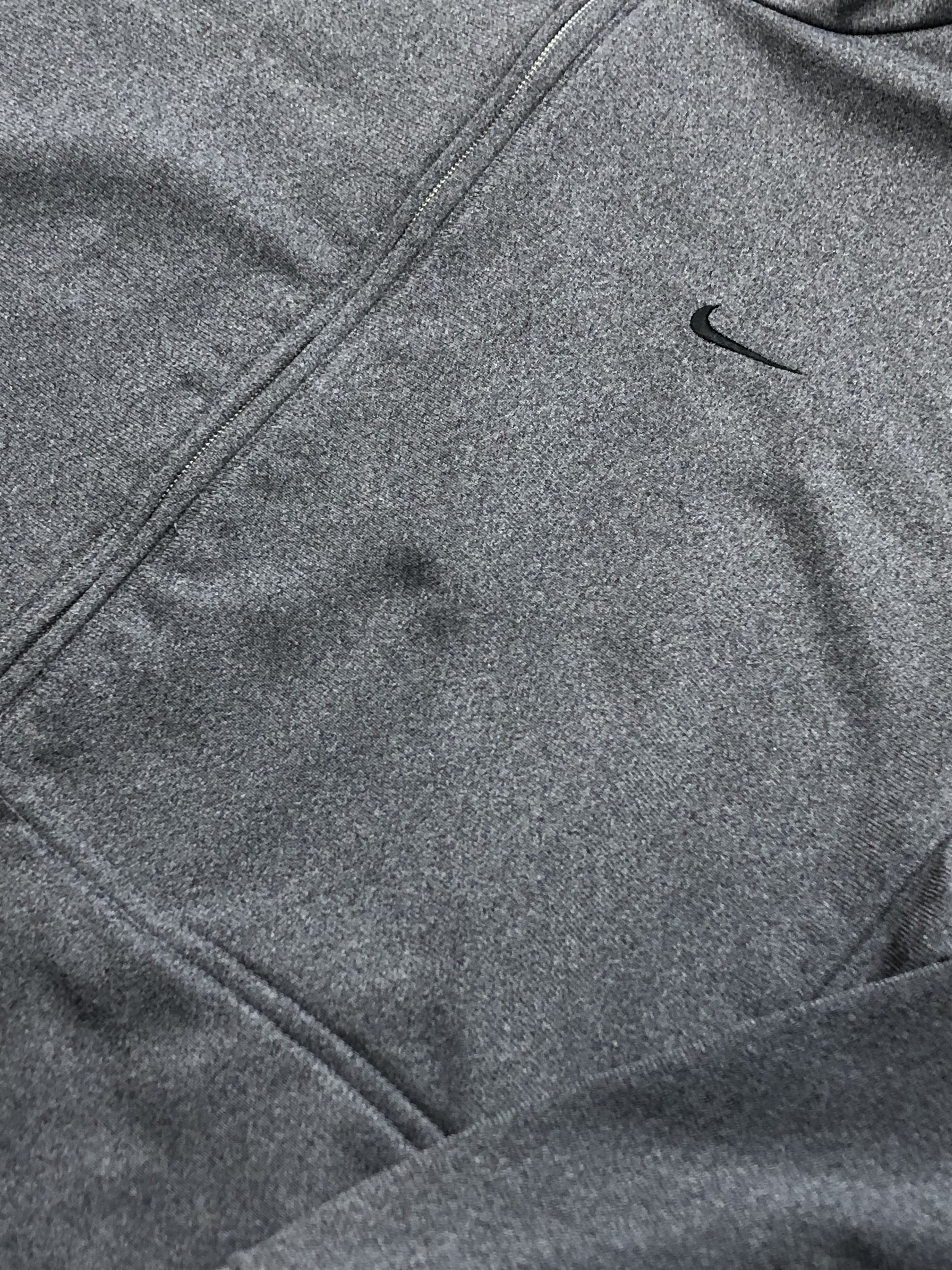 Nike × Vintage Vintage Nike Sweatshirt Full Zip Big Logo Y2K Hype Rare Size US XS / EU 42 / 0 - 4 Thumbnail