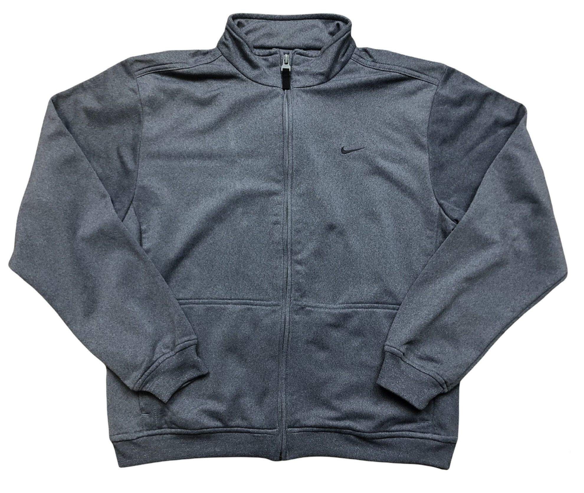 Nike × Vintage Vintage Nike Sweatshirt Full Zip Big Logo Y2K Hype Rare Size US XS / EU 42 / 0 - 1 Thumbnail