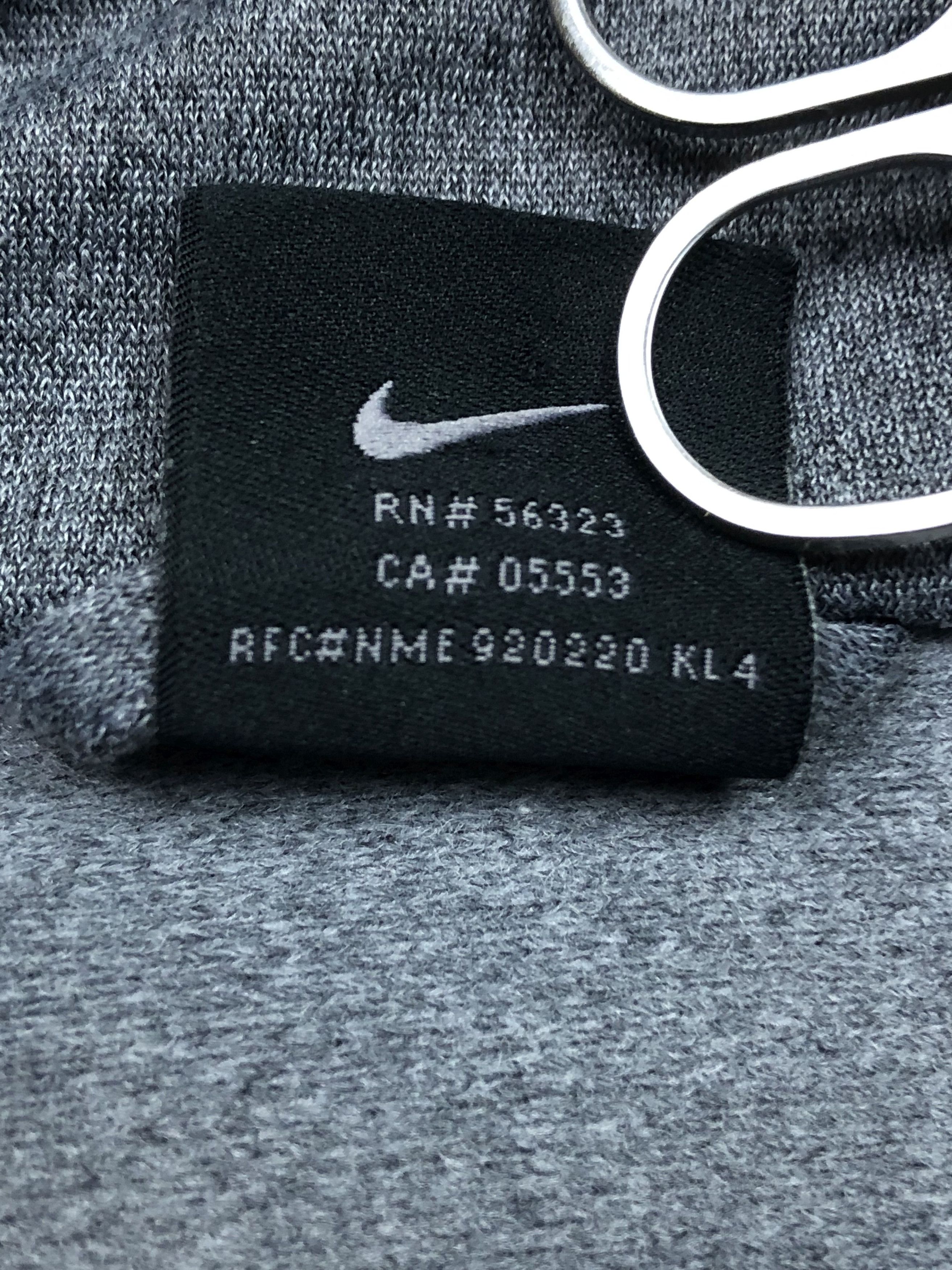 Nike × Vintage Vintage Nike Sweatshirt Full Zip Big Logo Y2K Hype Rare Size US XS / EU 42 / 0 - 7 Thumbnail