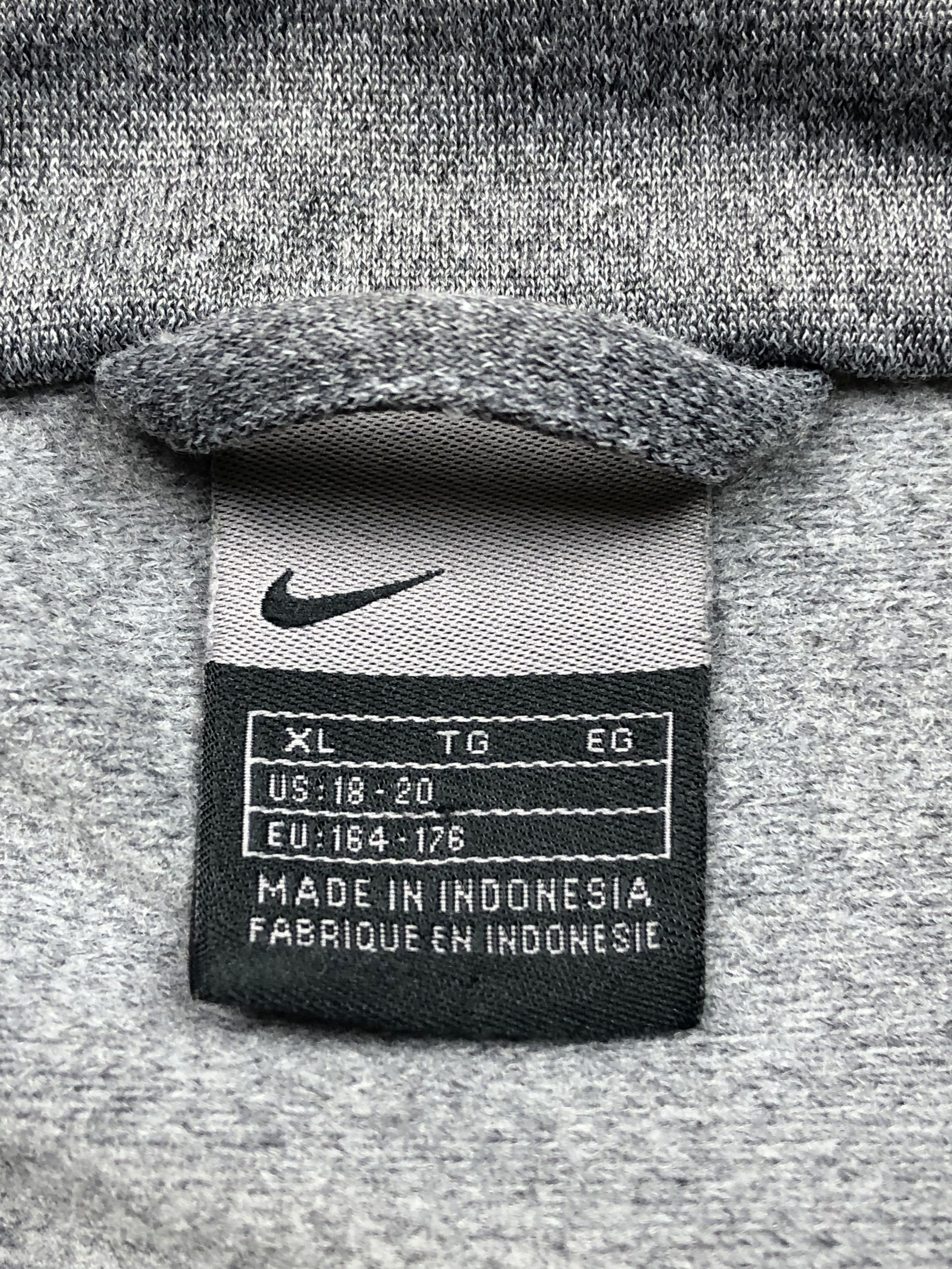 Nike × Vintage Vintage Nike Sweatshirt Full Zip Big Logo Y2K Hype Rare Size US XS / EU 42 / 0 - 6 Thumbnail