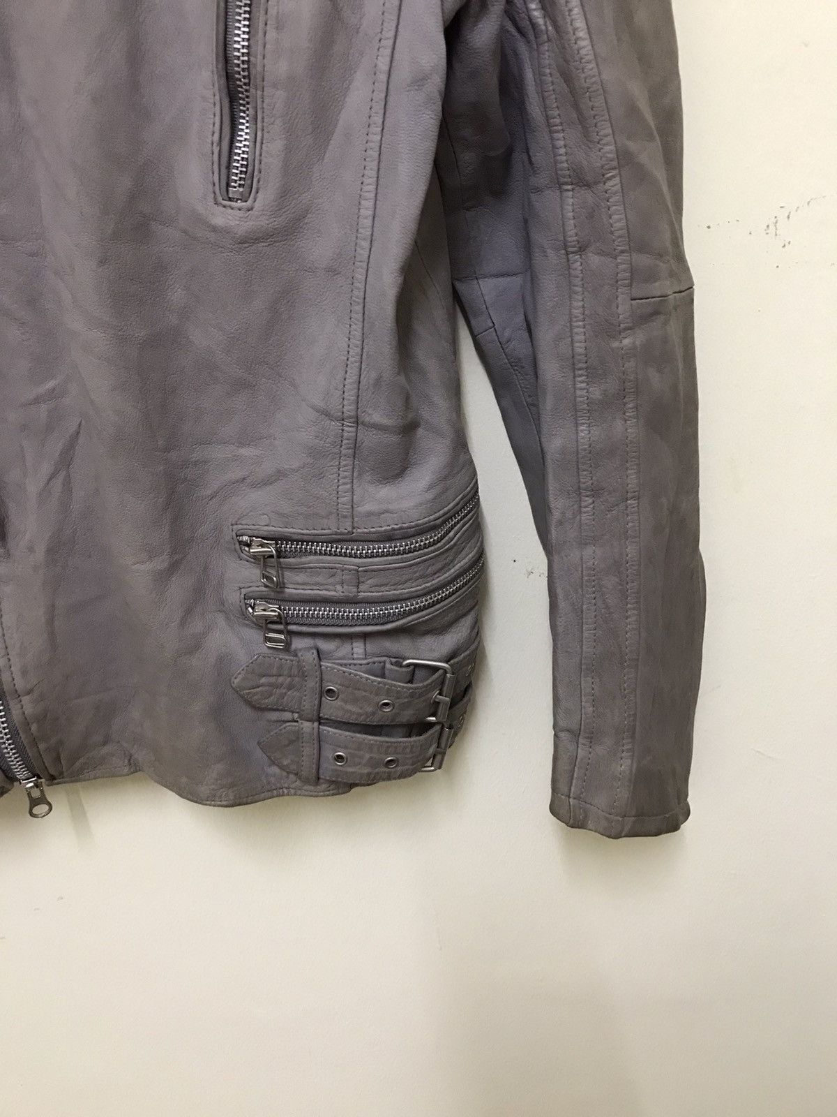 Genuine Leather × Seditionaries × Vintage Vintage Japanese Seditionaries Leather Jacket Size US M / EU 48-50 / 2 - 10 Thumbnail