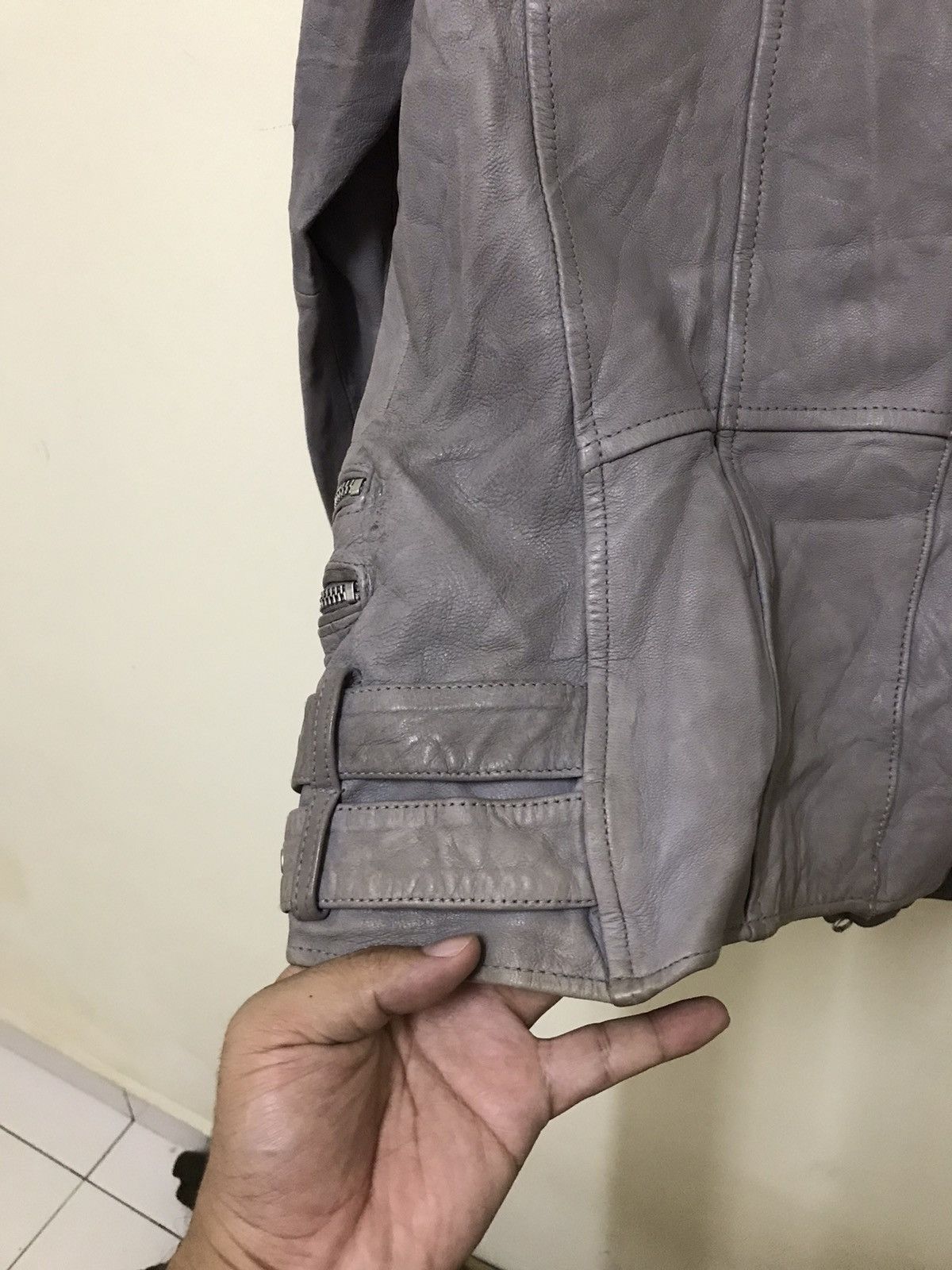 Genuine Leather × Seditionaries × Vintage Vintage Japanese Seditionaries Leather Jacket Size US M / EU 48-50 / 2 - 17 Thumbnail
