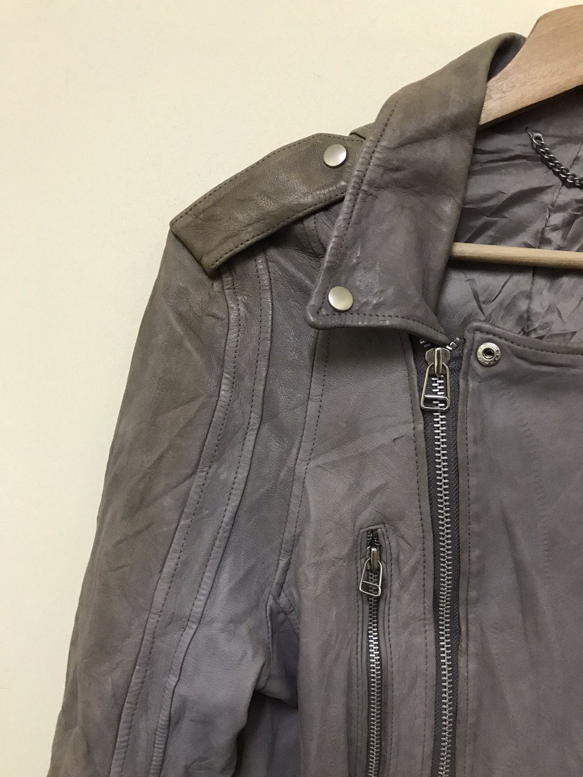 Genuine Leather × Seditionaries × Vintage Vintage Japanese Seditionaries Leather Jacket Size US M / EU 48-50 / 2 - 7 Thumbnail