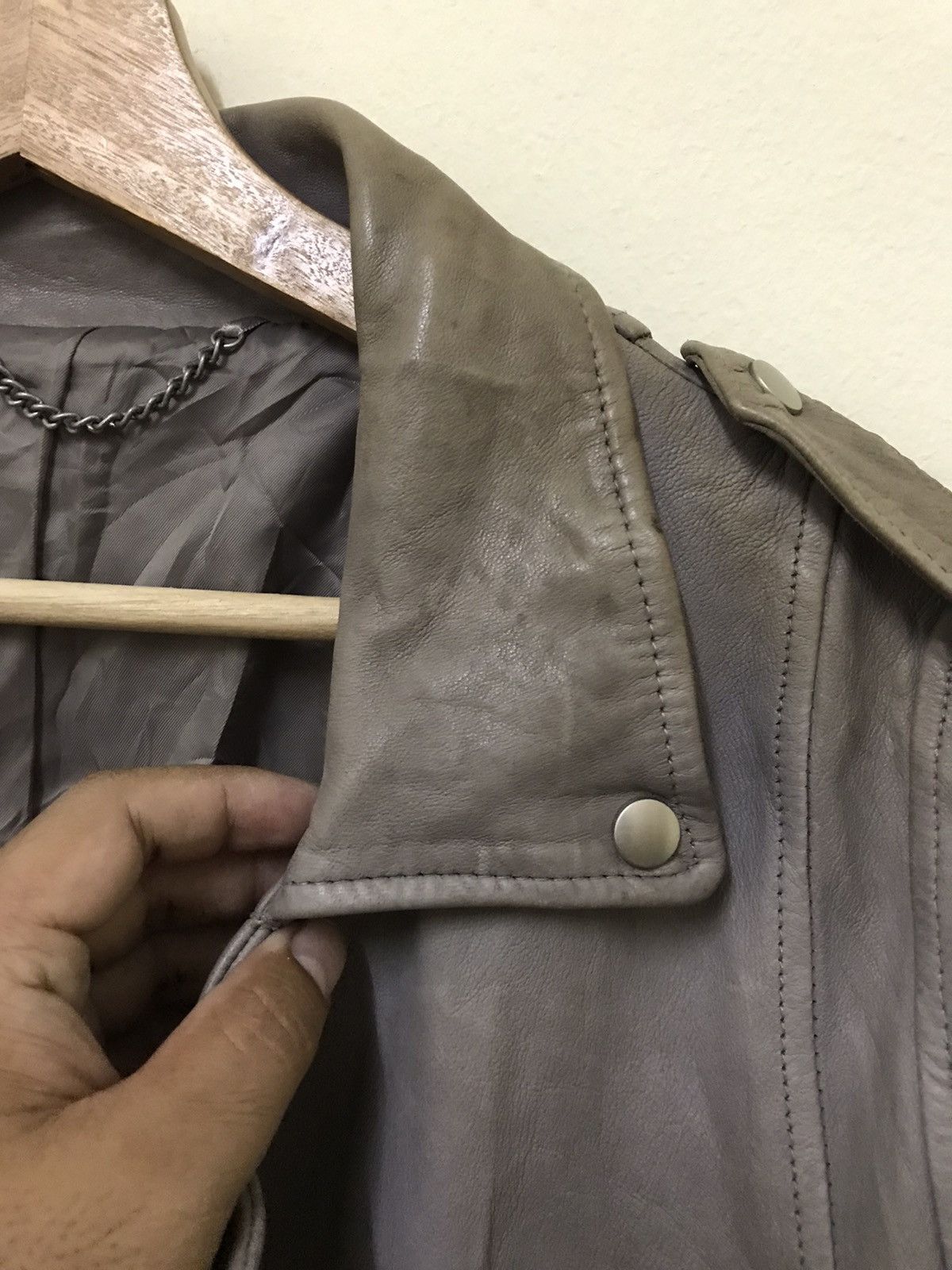 Genuine Leather × Seditionaries × Vintage Vintage Japanese Seditionaries Leather Jacket Size US M / EU 48-50 / 2 - 9 Thumbnail