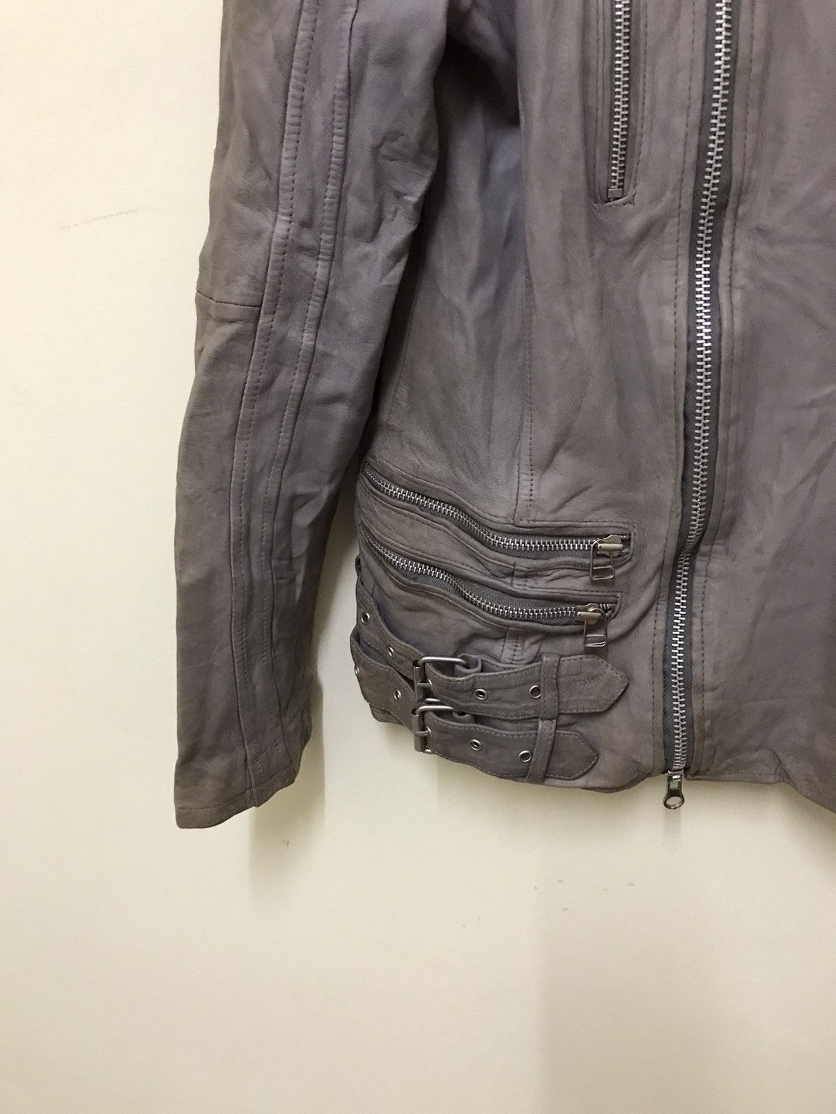 Genuine Leather × Seditionaries × Vintage Vintage Japanese Seditionaries Leather Jacket Size US M / EU 48-50 / 2 - 11 Thumbnail