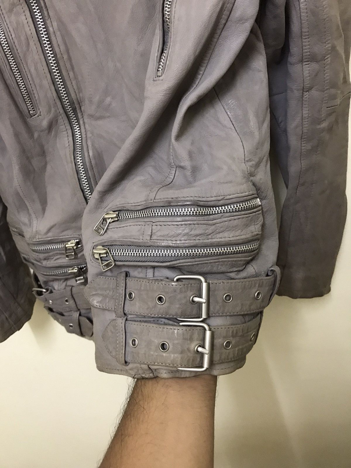 Genuine Leather × Seditionaries × Vintage Vintage Japanese Seditionaries Leather Jacket Size US M / EU 48-50 / 2 - 12 Thumbnail