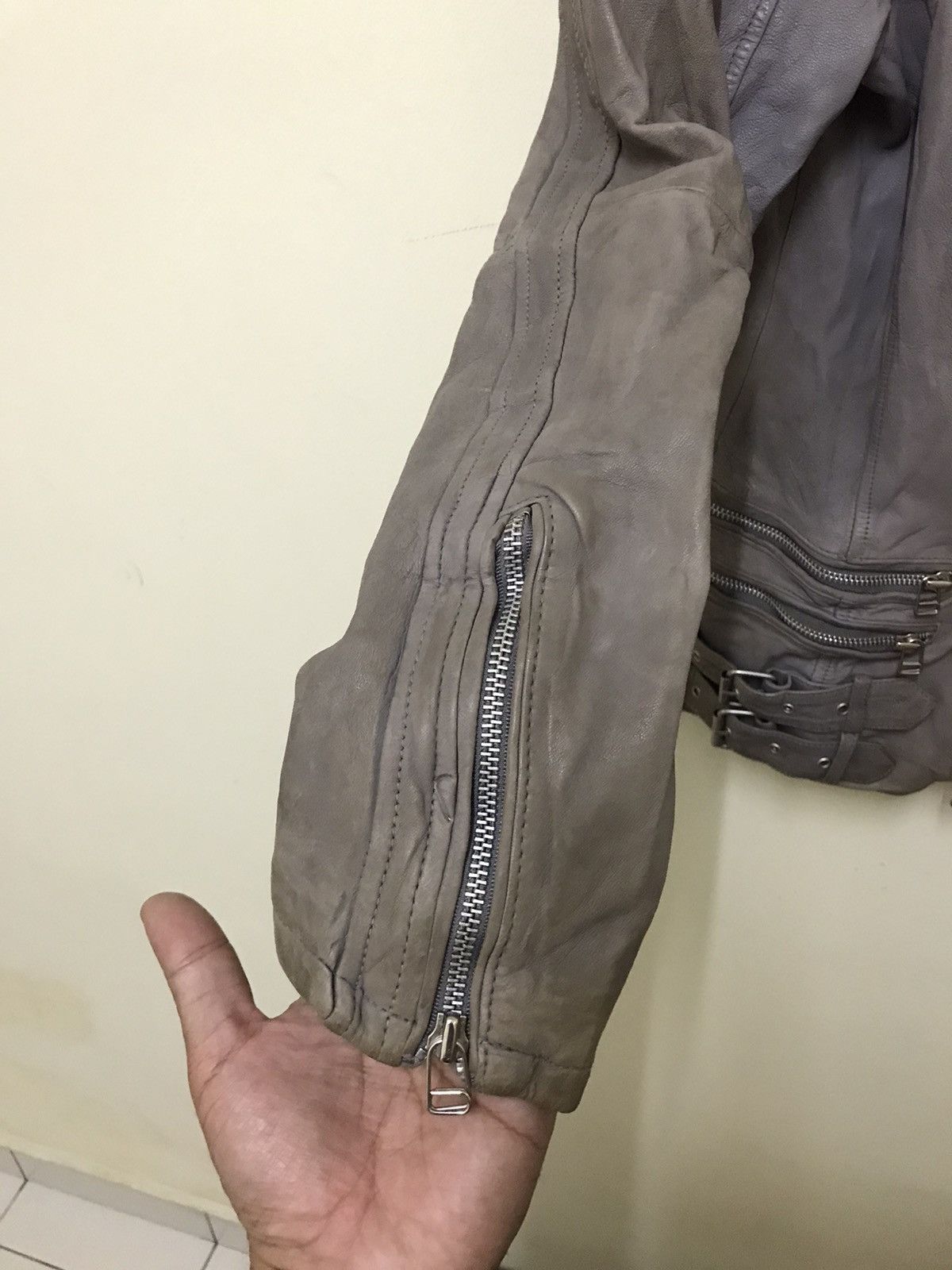 Genuine Leather × Seditionaries × Vintage Vintage Japanese Seditionaries Leather Jacket Size US M / EU 48-50 / 2 - 15 Thumbnail