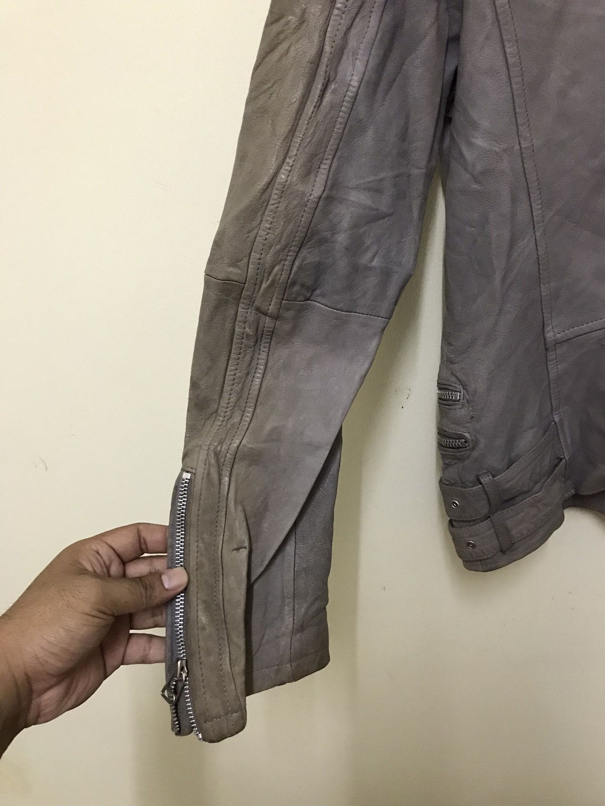 Genuine Leather × Seditionaries × Vintage Vintage Japanese Seditionaries Leather Jacket Size US M / EU 48-50 / 2 - 16 Thumbnail