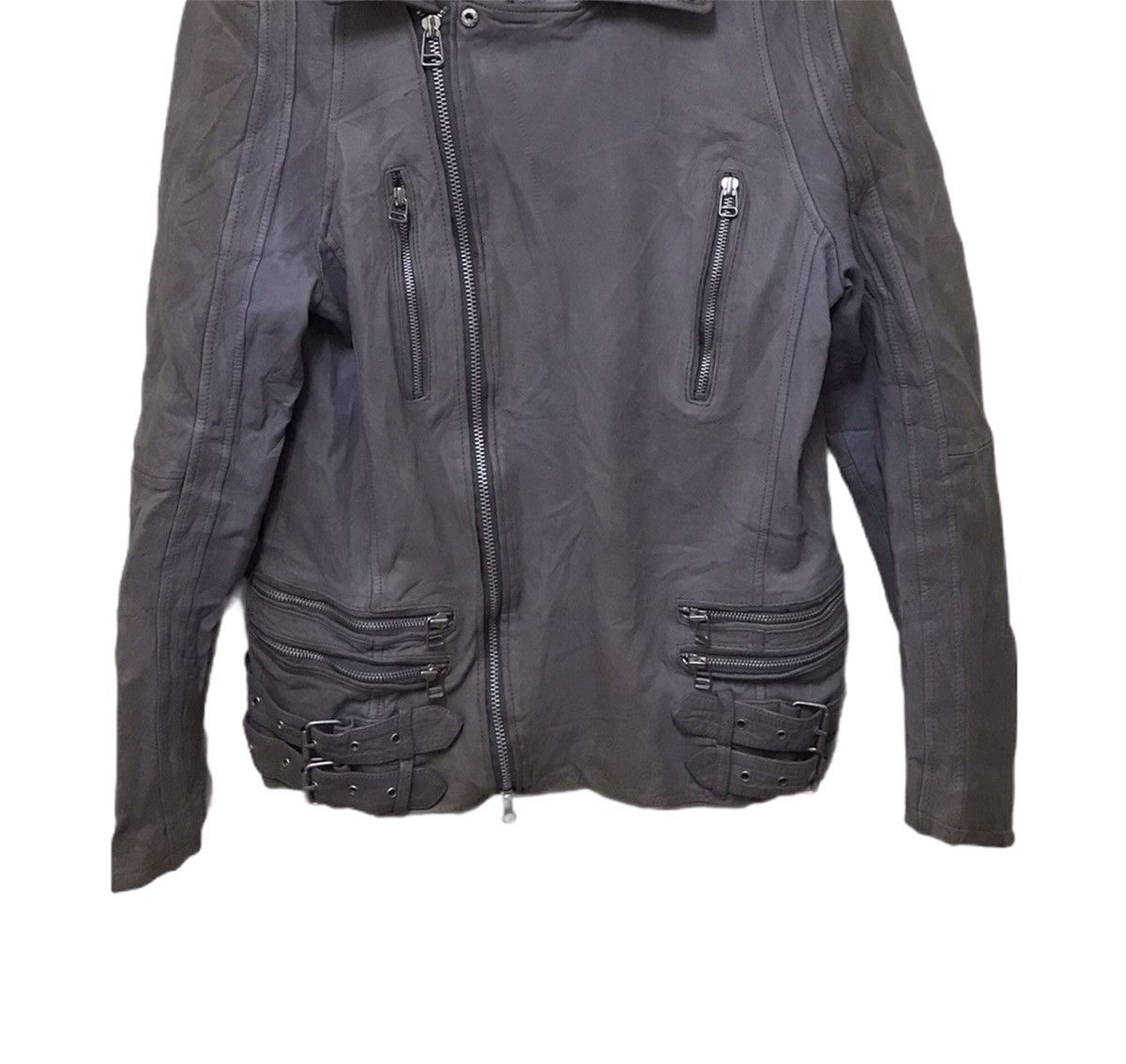 Genuine Leather × Seditionaries × Vintage Vintage Japanese Seditionaries Leather Jacket Size US M / EU 48-50 / 2 - 2 Thumbnail
