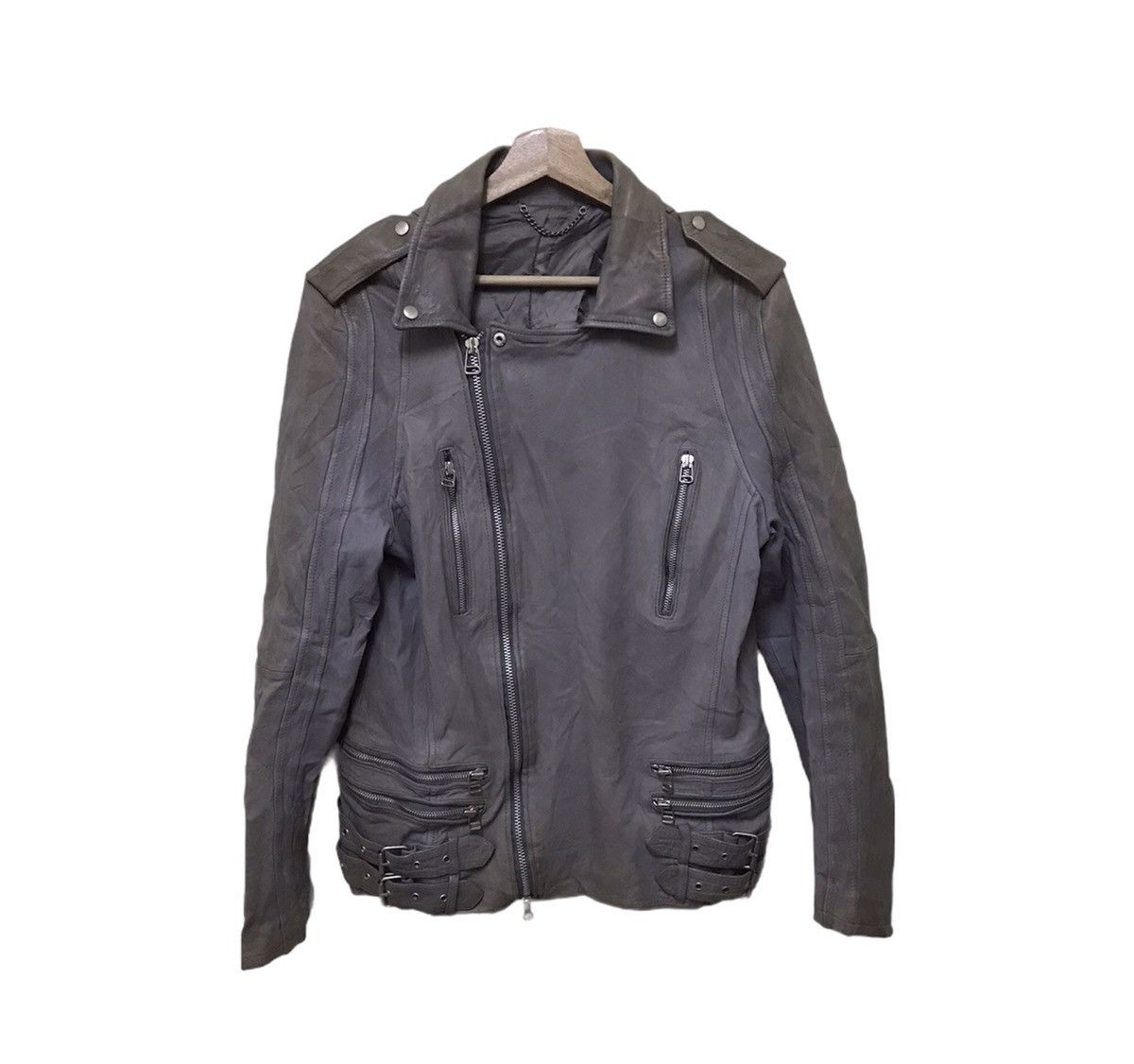 Genuine Leather × Seditionaries × Vintage Vintage Japanese Seditionaries Leather Jacket Size US M / EU 48-50 / 2 - 1 Thumbnail