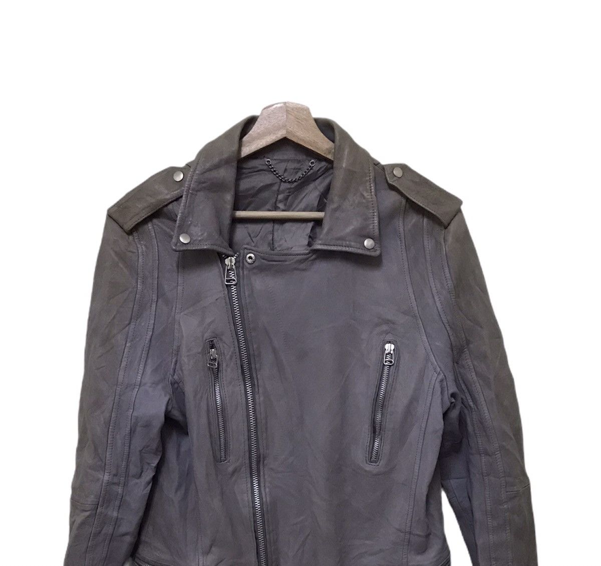 Genuine Leather × Seditionaries × Vintage Vintage Japanese Seditionaries Leather Jacket Size US M / EU 48-50 / 2 - 3 Thumbnail