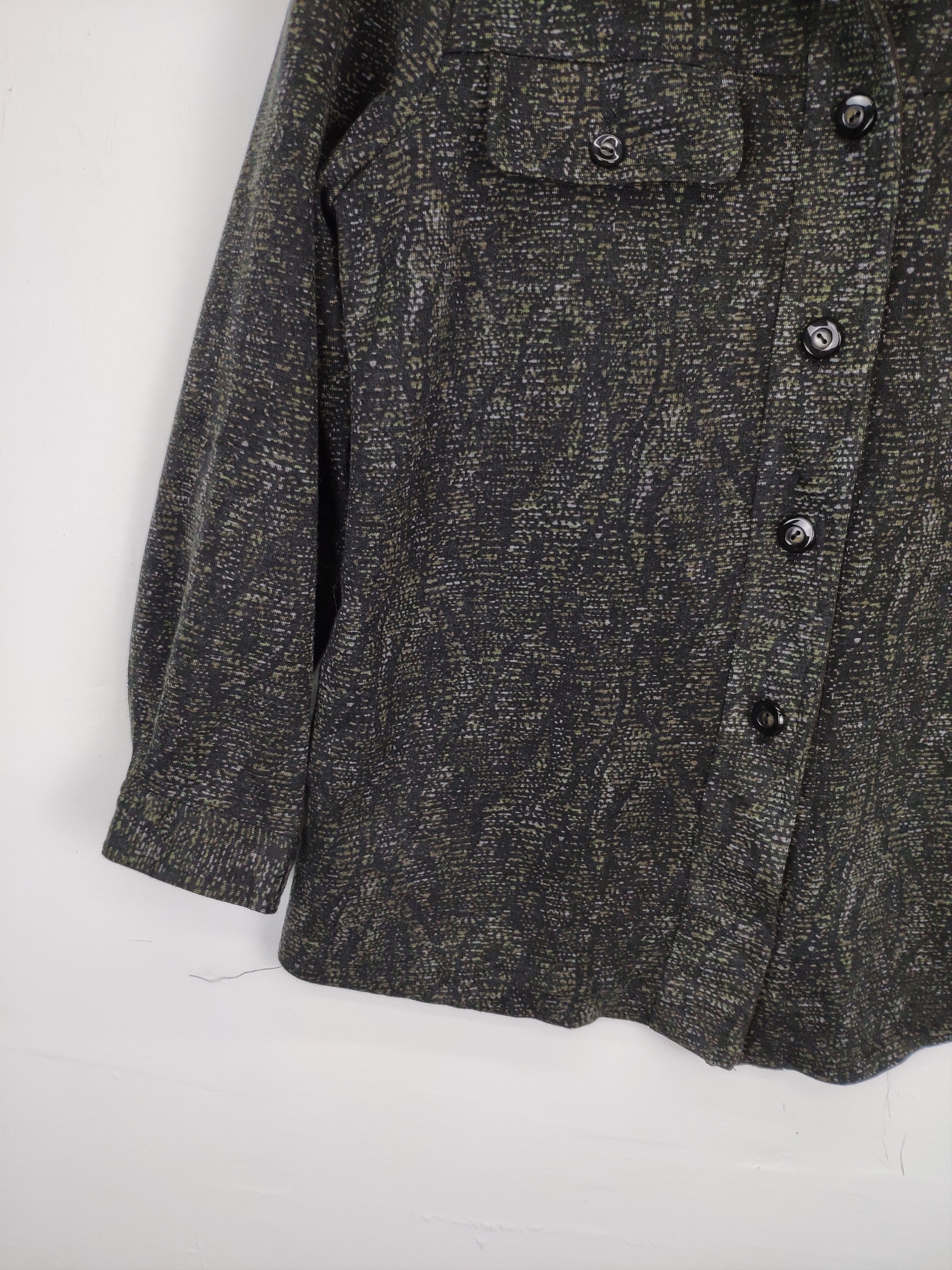 Japanese Brand × Vintage OFFER 💥 Vintage Wool Shirt Button Up by Party Friend Size M / US 6-8 / IT 42-44 - 7 Thumbnail