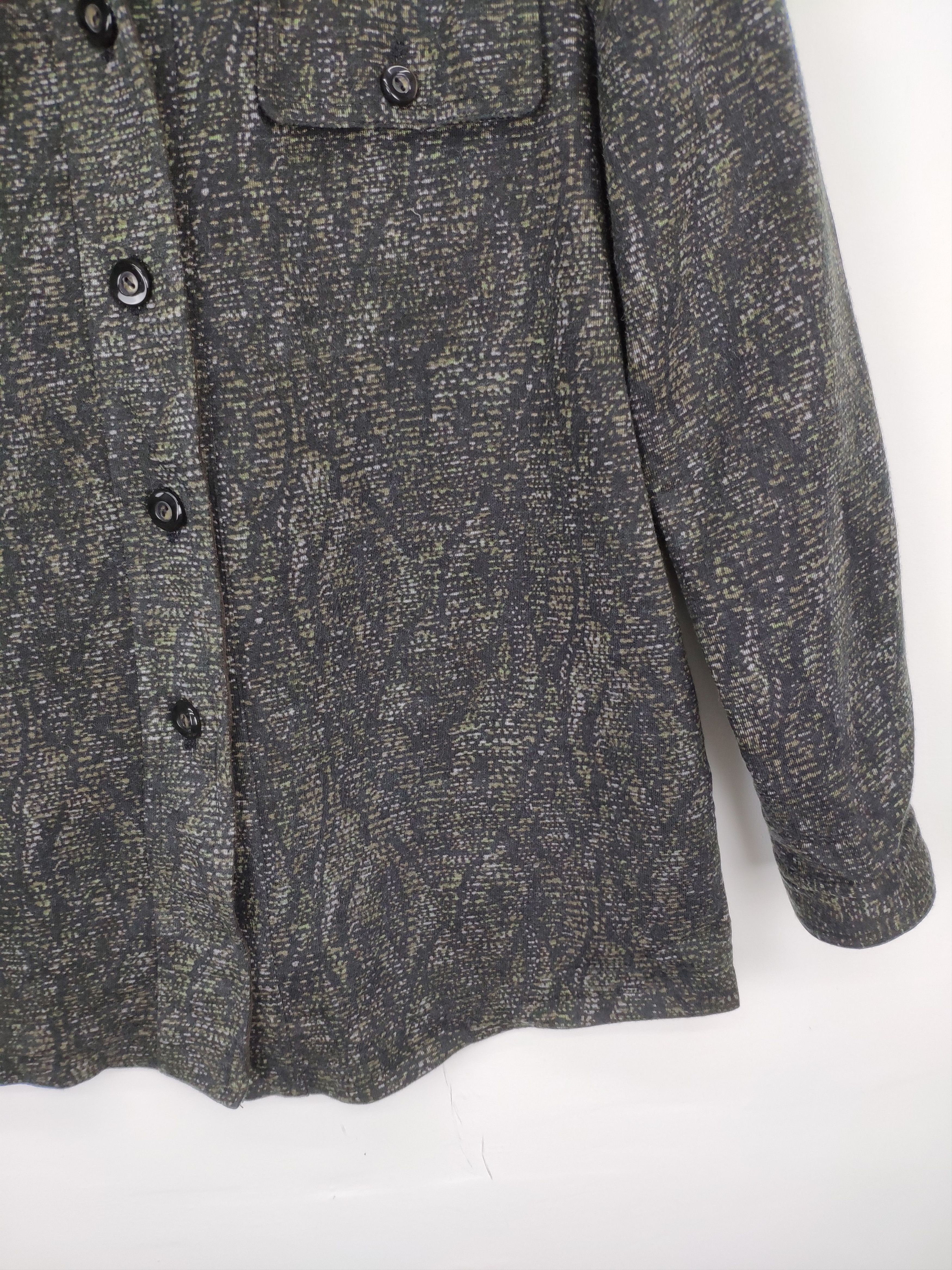 Japanese Brand × Vintage OFFER 💥 Vintage Wool Shirt Button Up by Party Friend Size M / US 6-8 / IT 42-44 - 6 Thumbnail