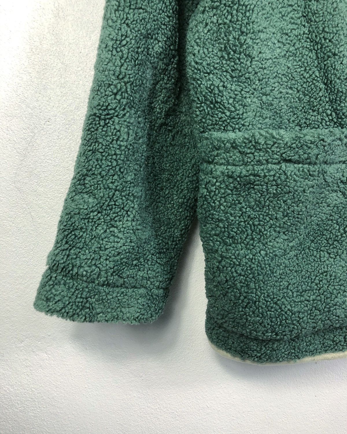 Japanese Brand Rare Lowrys Farm Japan Button Sherpa Fleece Jacket Size US XL / EU 56 / 4 - 4 Thumbnail