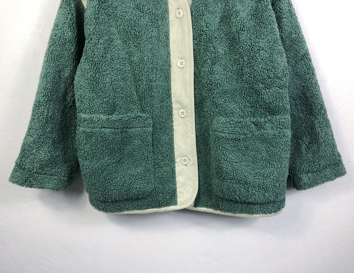 Japanese Brand Rare Lowrys Farm Japan Button Sherpa Fleece Jacket Size US XL / EU 56 / 4 - 3 Thumbnail