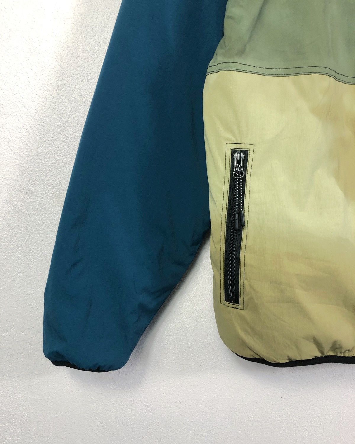 Japanese Brand Rare Inherit Japan Colorblock Reversible Fleece Jacket Size US M / EU 48-50 / 2 - 5 Thumbnail
