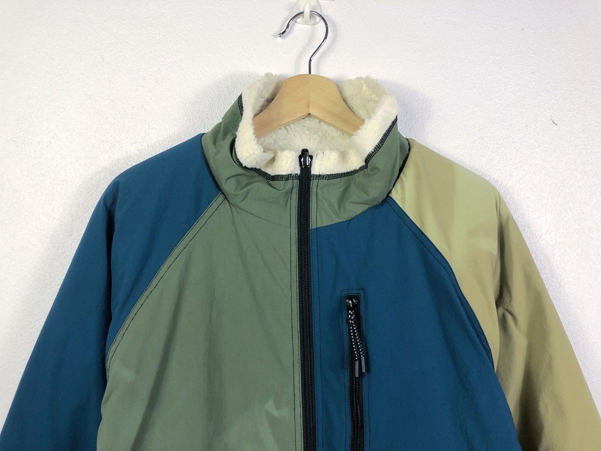 Japanese Brand Rare Inherit Japan Colorblock Reversible Fleece Jacket Size US M / EU 48-50 / 2 - 2 Thumbnail