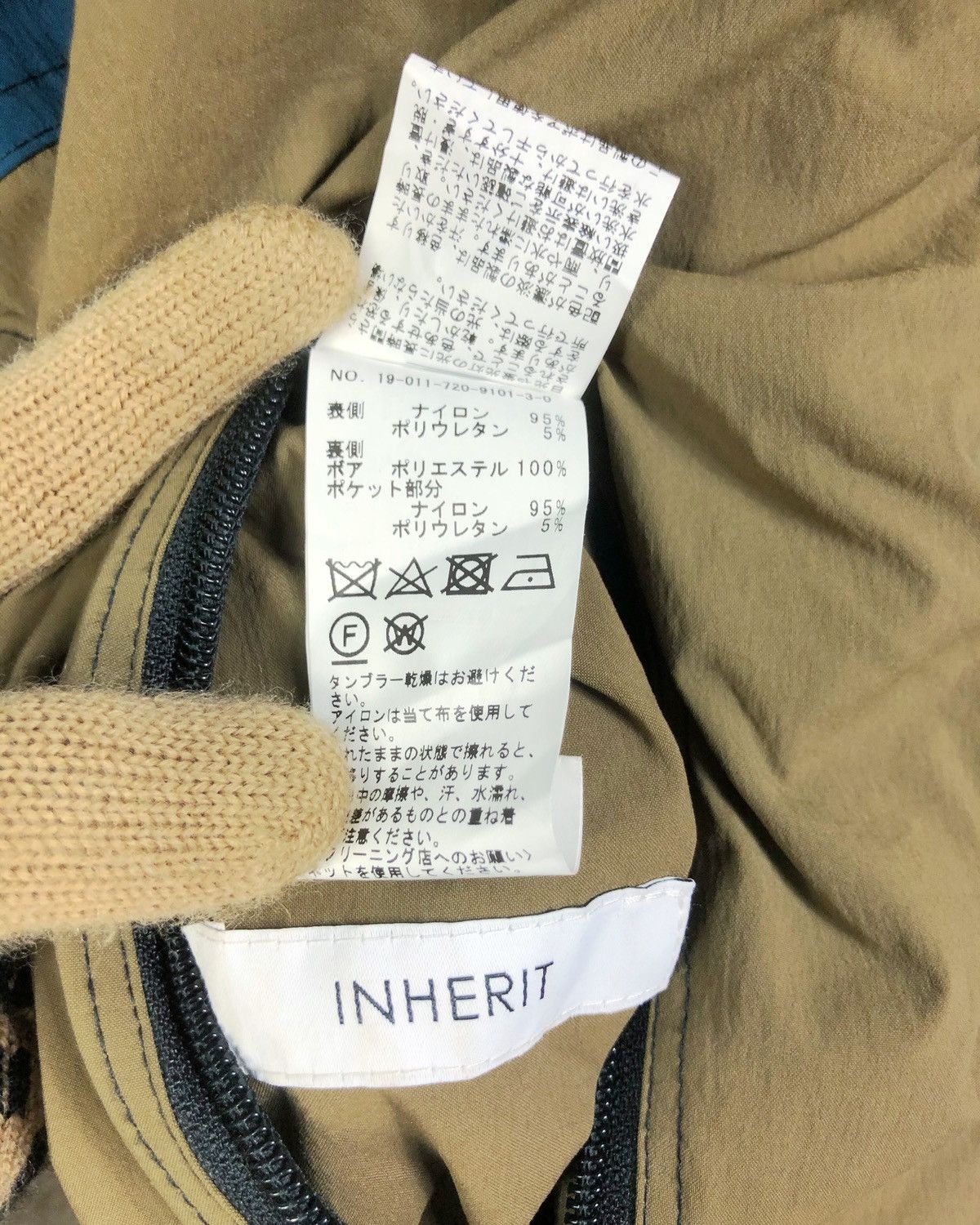 Japanese Brand Rare Inherit Japan Colorblock Reversible Fleece Jacket Size US M / EU 48-50 / 2 - 13 Thumbnail