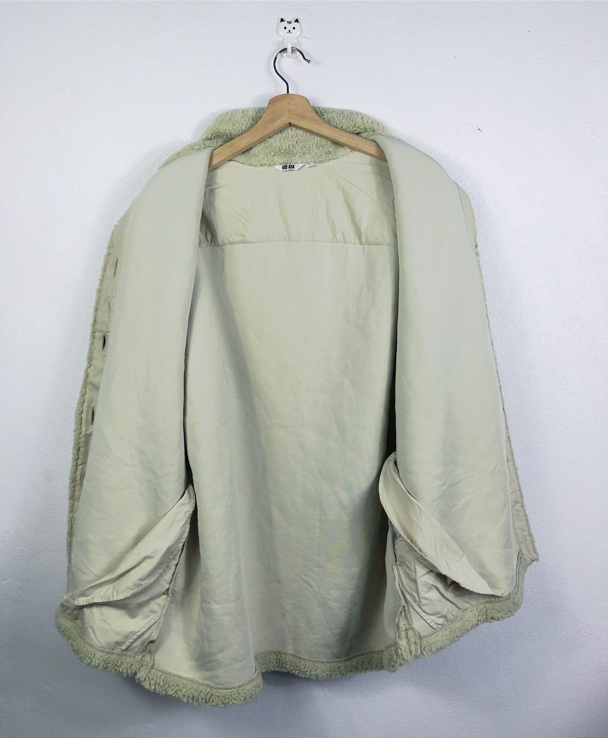 Christophe Lemaire × Lemaire × Uniqlo Rare Uniqlo U X Lemaire Sherpa Fleece Button Jacket Size US XL / EU 56 / 4 - 7 Thumbnail