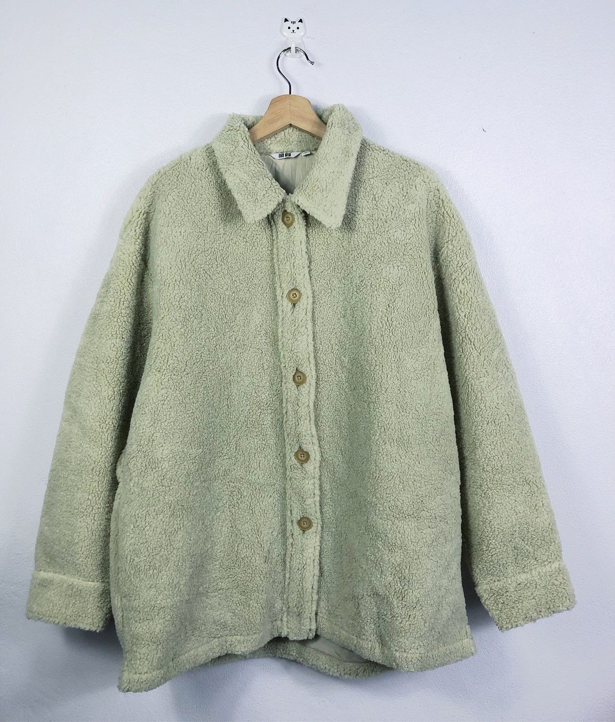 Christophe Lemaire × Lemaire × Uniqlo Rare Uniqlo U X Lemaire Sherpa Fleece Button Jacket Size US XL / EU 56 / 4 - 1 Thumbnail