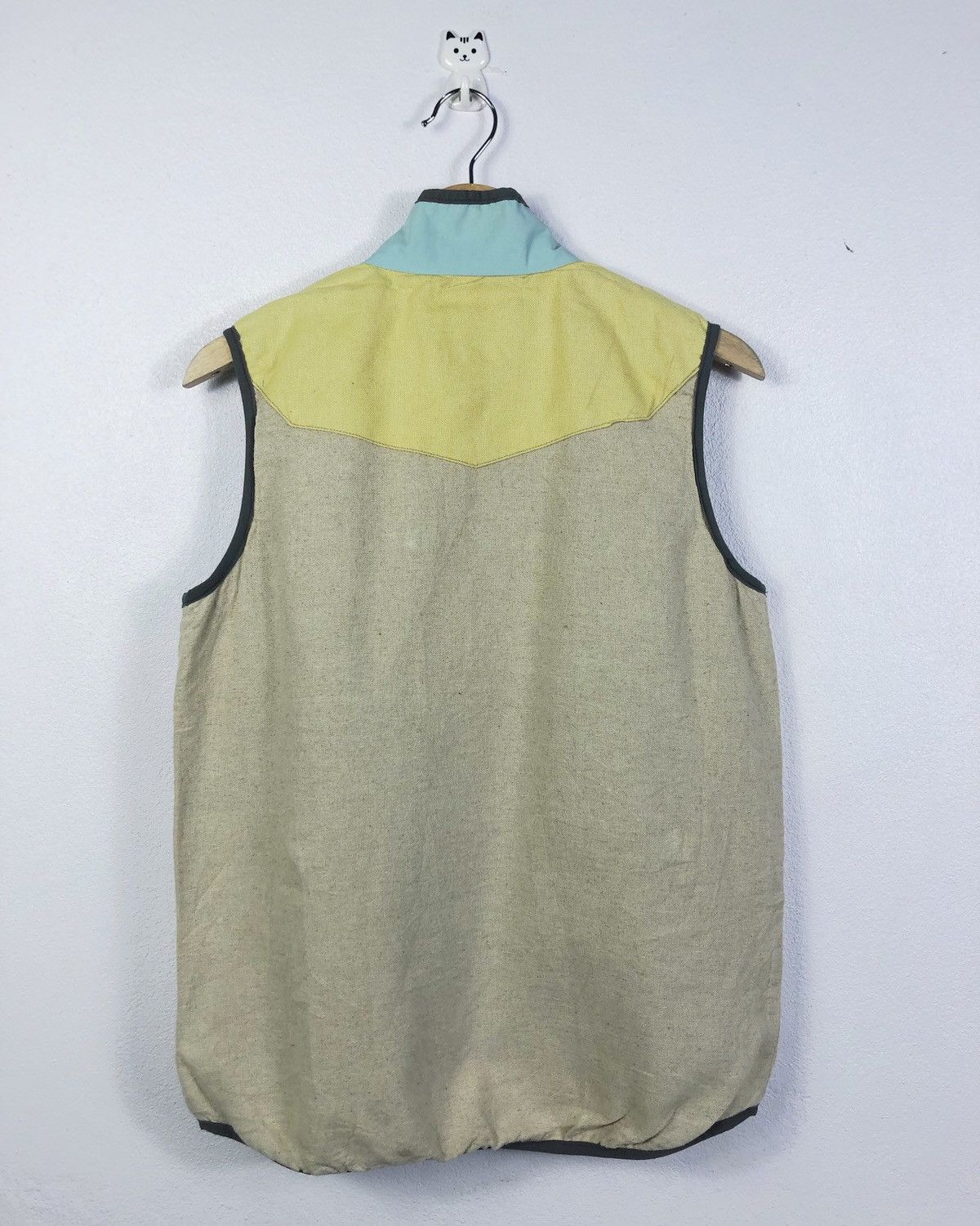 Japanese Brand × go slow caravan Rare Go Slow Caravan Zipper Vest Size US M / EU 48-50 / 2 - 7 Thumbnail