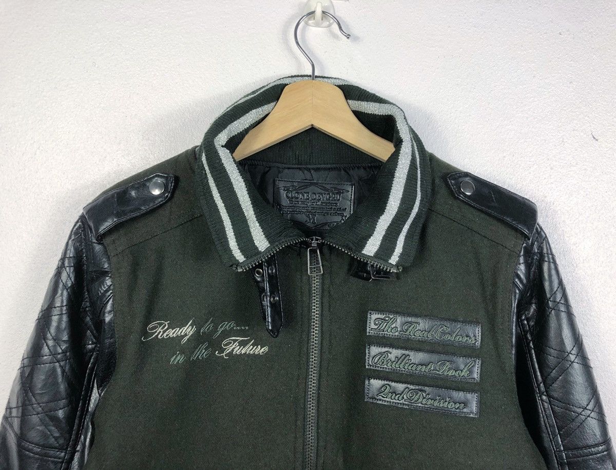 Japanese Brand Rare Clone Devgru Japan Varsity Biker Jacket Size US M / EU 48-50 / 2 - 2 Thumbnail