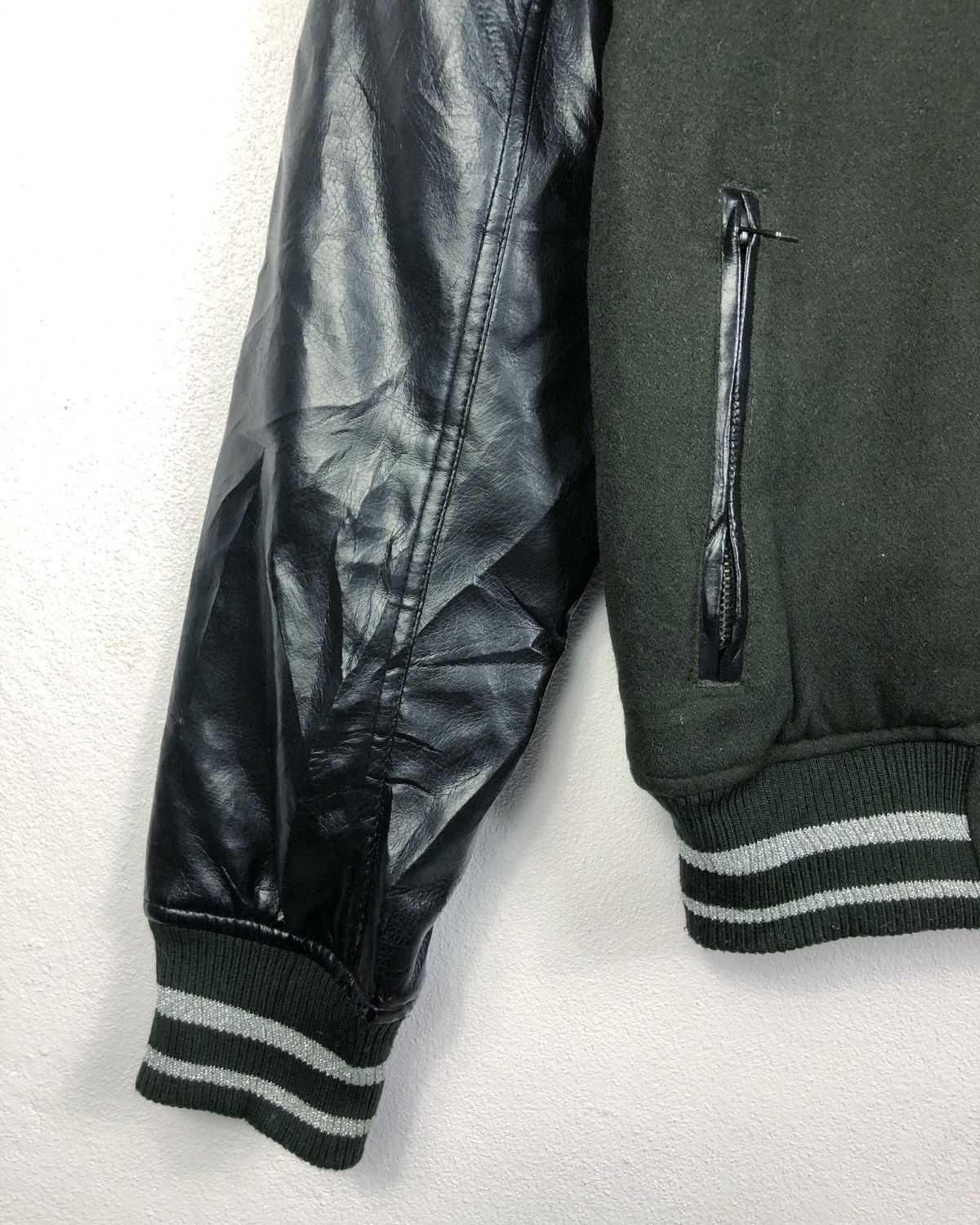 Japanese Brand Rare Clone Devgru Japan Varsity Biker Jacket Size US M / EU 48-50 / 2 - 5 Thumbnail