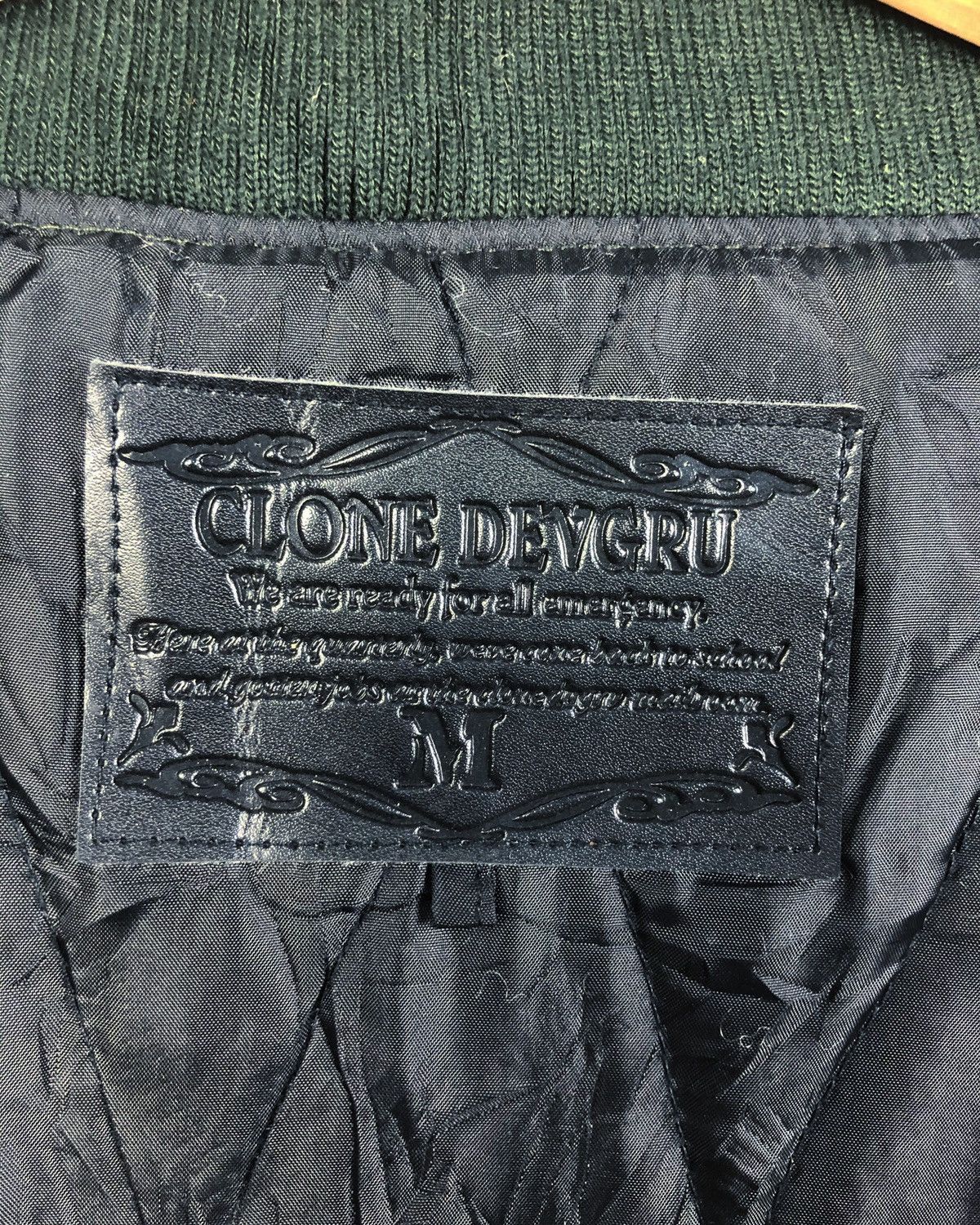 Japanese Brand Rare Clone Devgru Japan Varsity Biker Jacket Size US M / EU 48-50 / 2 - 10 Thumbnail