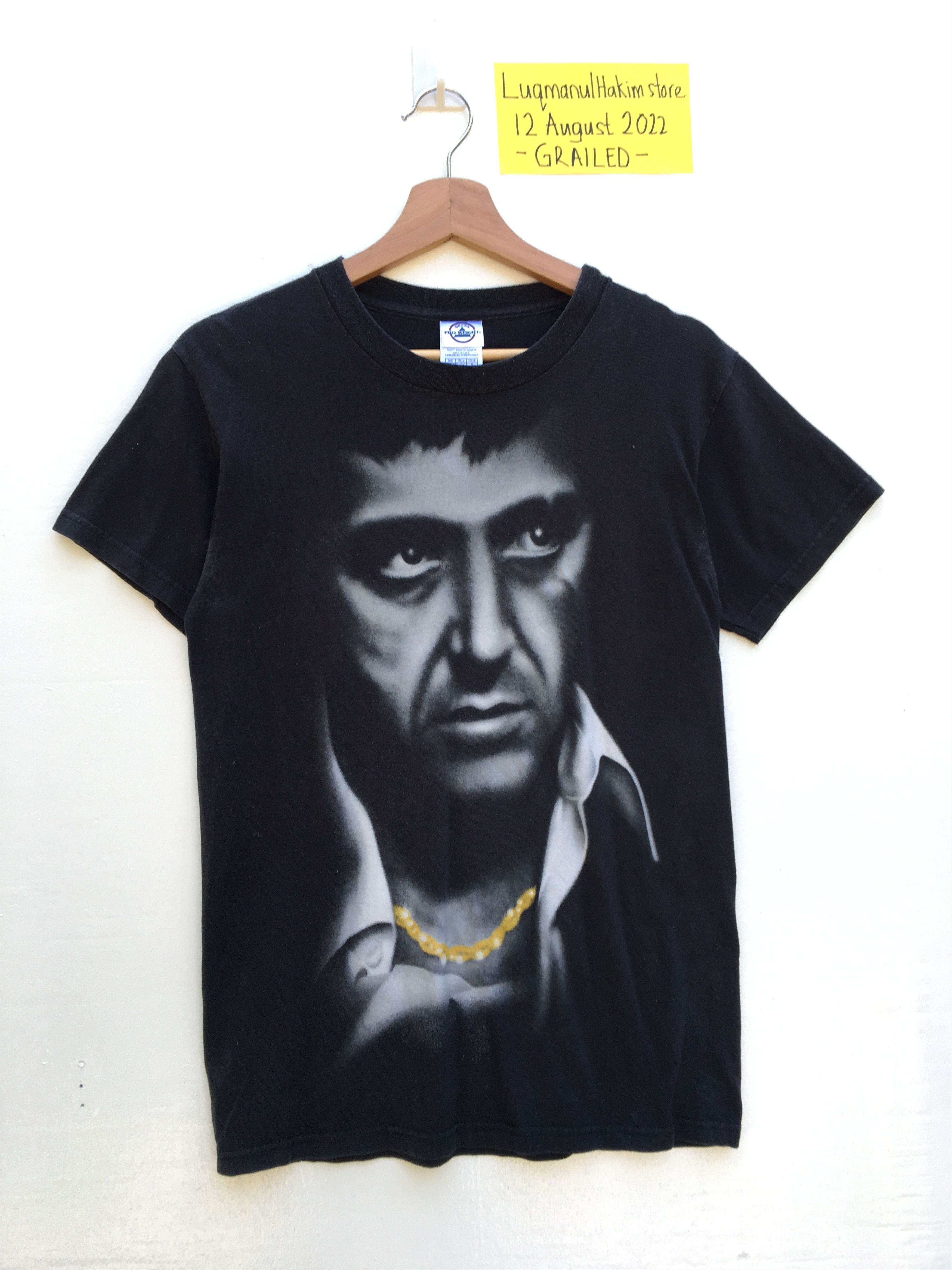 Rare Vintage Tony Montana Scarface Tshirt