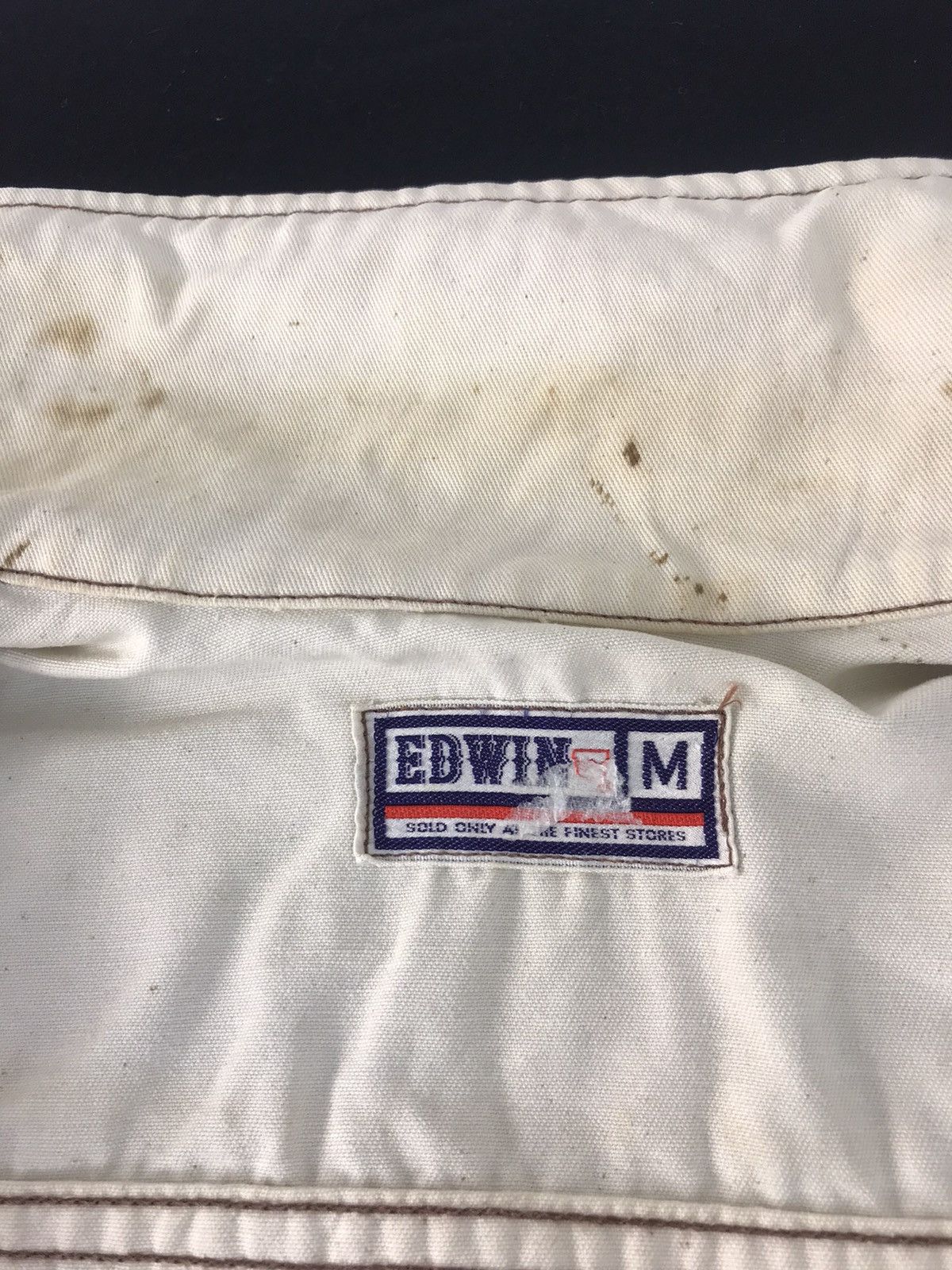 Edwin × Vintage 90s Edwin Denim Jacket Button Up Multi Pocket Western K1076j Size US M / EU 48-50 / 2 - 10 Thumbnail