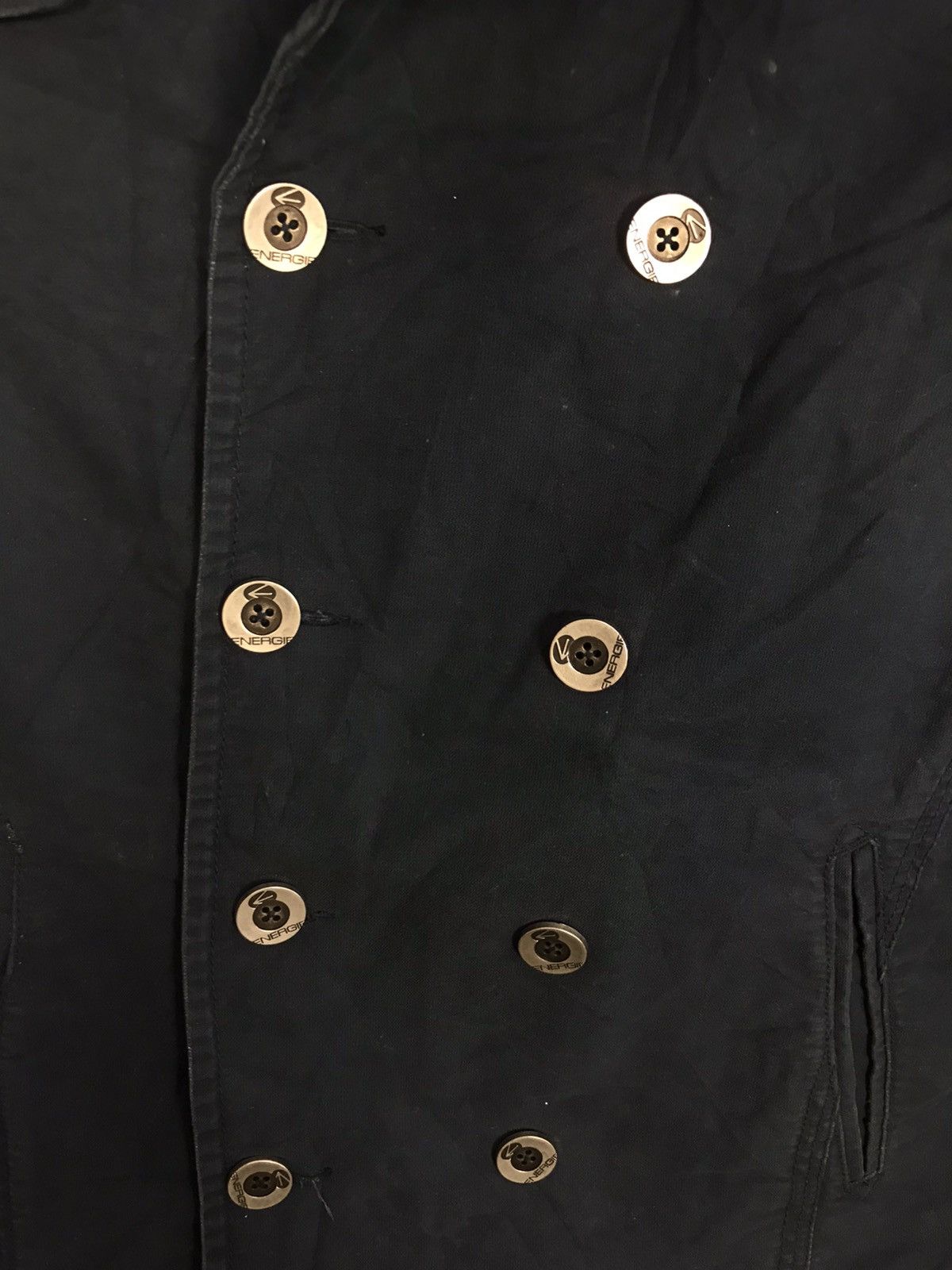 Energie × Sixty Energie x Sixty Double Breasted CyberPunk Jacket K1081j Size US M / EU 48-50 / 2 - 4 Thumbnail