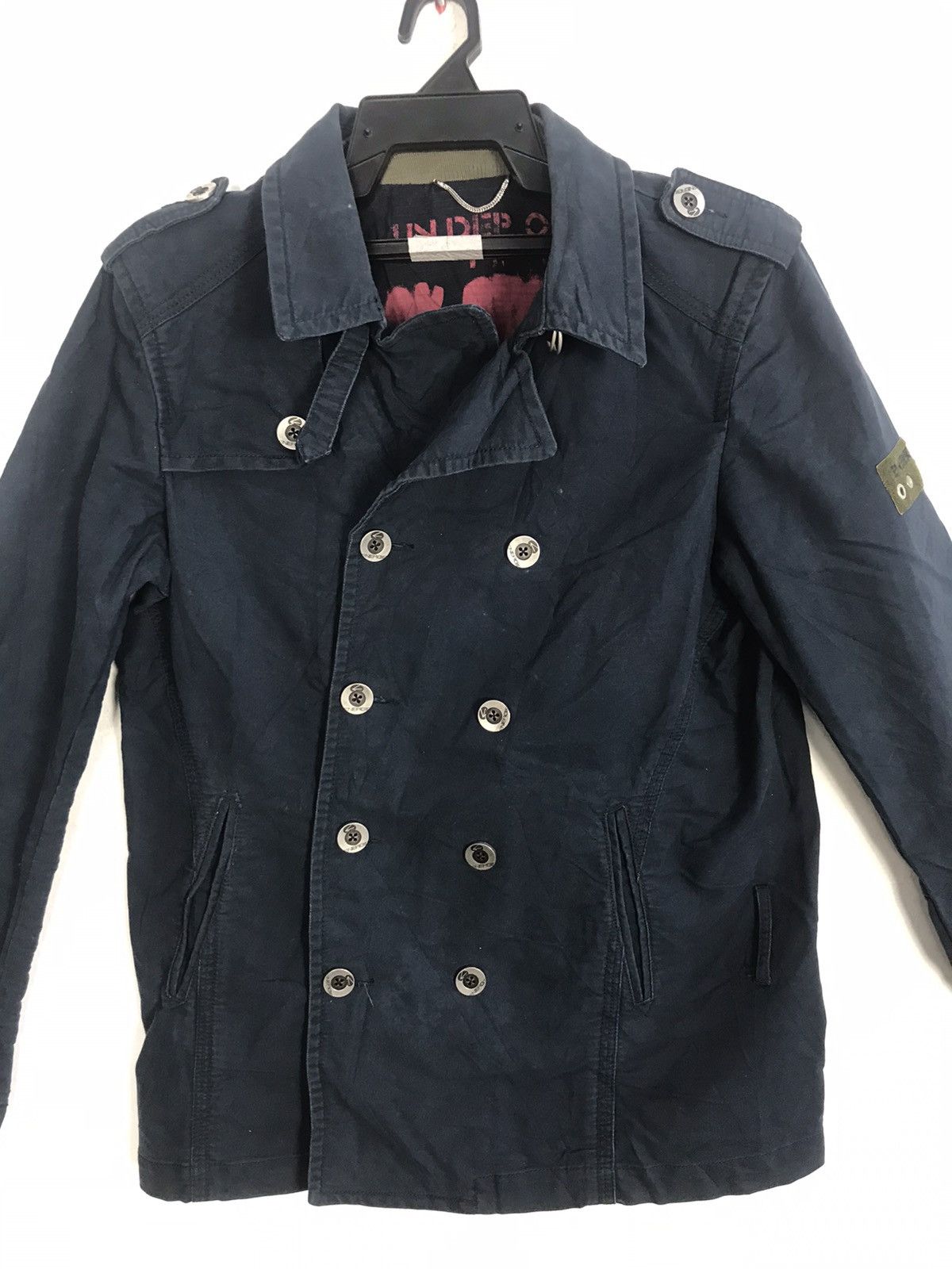 Energie × Sixty Energie x Sixty Double Breasted CyberPunk Jacket K1081j Size US M / EU 48-50 / 2 - 2 Thumbnail