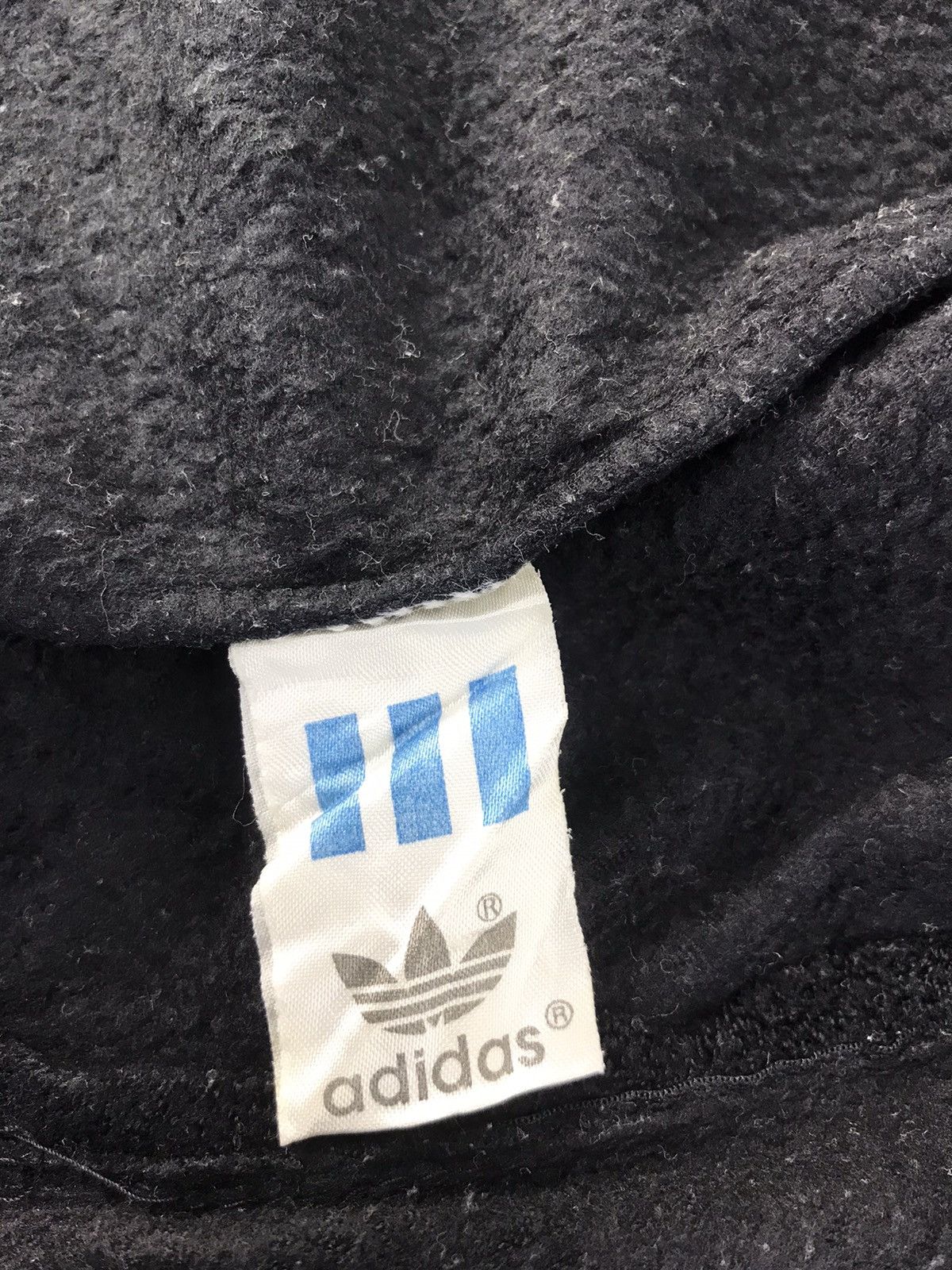 Adidas × Vintage 90s Adidas Trifoil Grizzly Fluffy Fleece Jacket K1072j Size US L / EU 52-54 / 3 - 9 Thumbnail